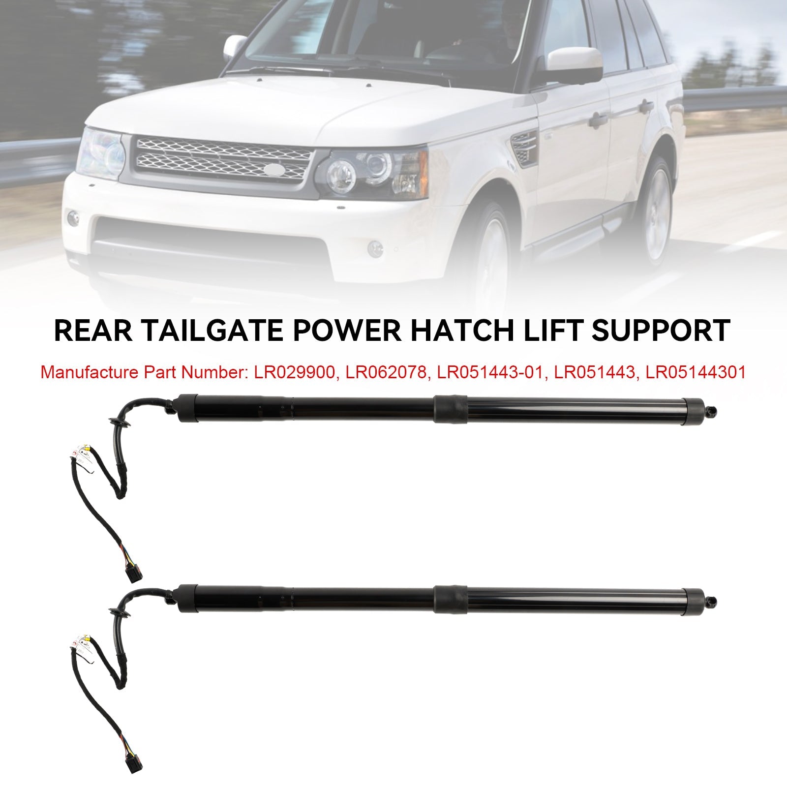 2010-2013 Land Rover Range Rover Sport L320 2010-2013Range Rover Sport L320 2PCS Tailgate Gas Strut Electric LR051443