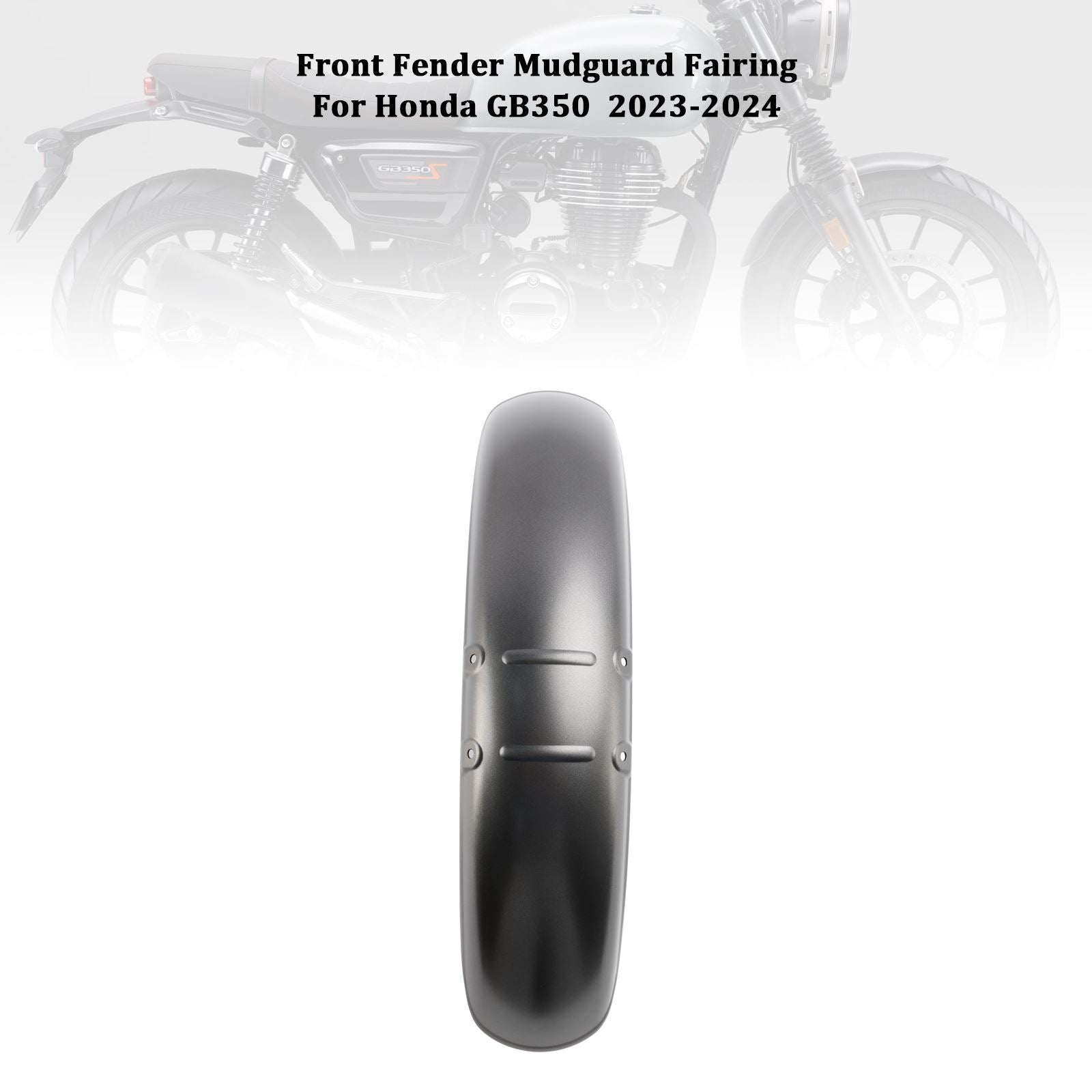 Front Fender Mudguard Fairing For Honda GB350 2023-2024