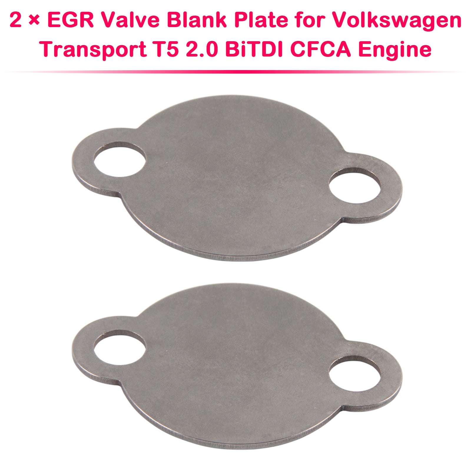 2 ? EGR Valve Blank Plate for Volkswagen Transport T5 2.0 BiTDI CFCA Engine