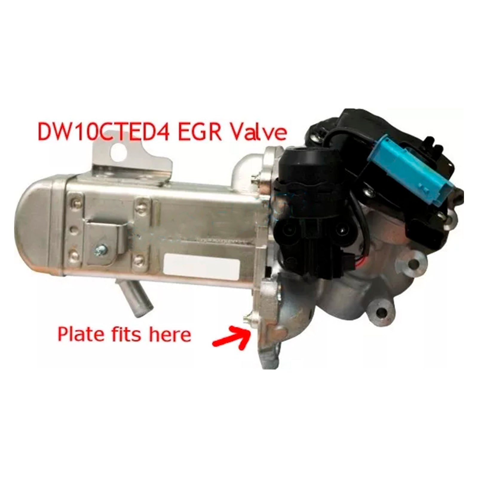 Ford Mondeo Kuga Focus 2.0L TDCi Euro5 D용 EGR 밸브 블랭크 플레이트W10CTED4