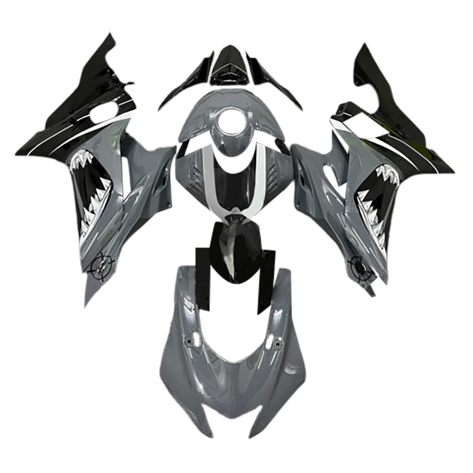 Injection Fairing Kit Bodywork Plastic ABS For Yamaha YZFR6 YZF-R6 2008-2016