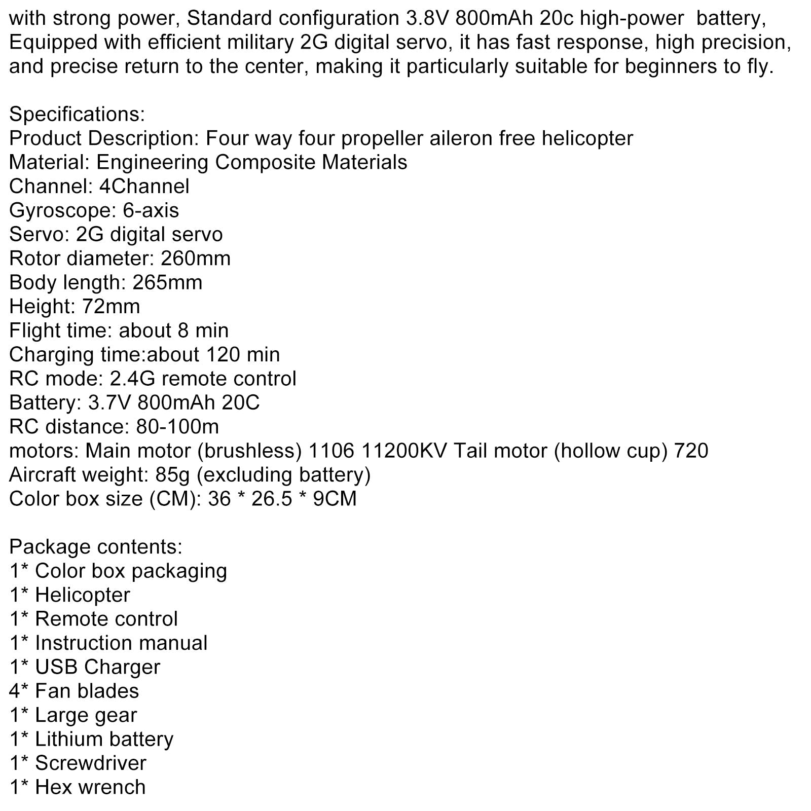 Wltoys K170 RC Helicopter UH-60L 4CH Brushless 6-Axis Gyro Aircraft Kid Toy