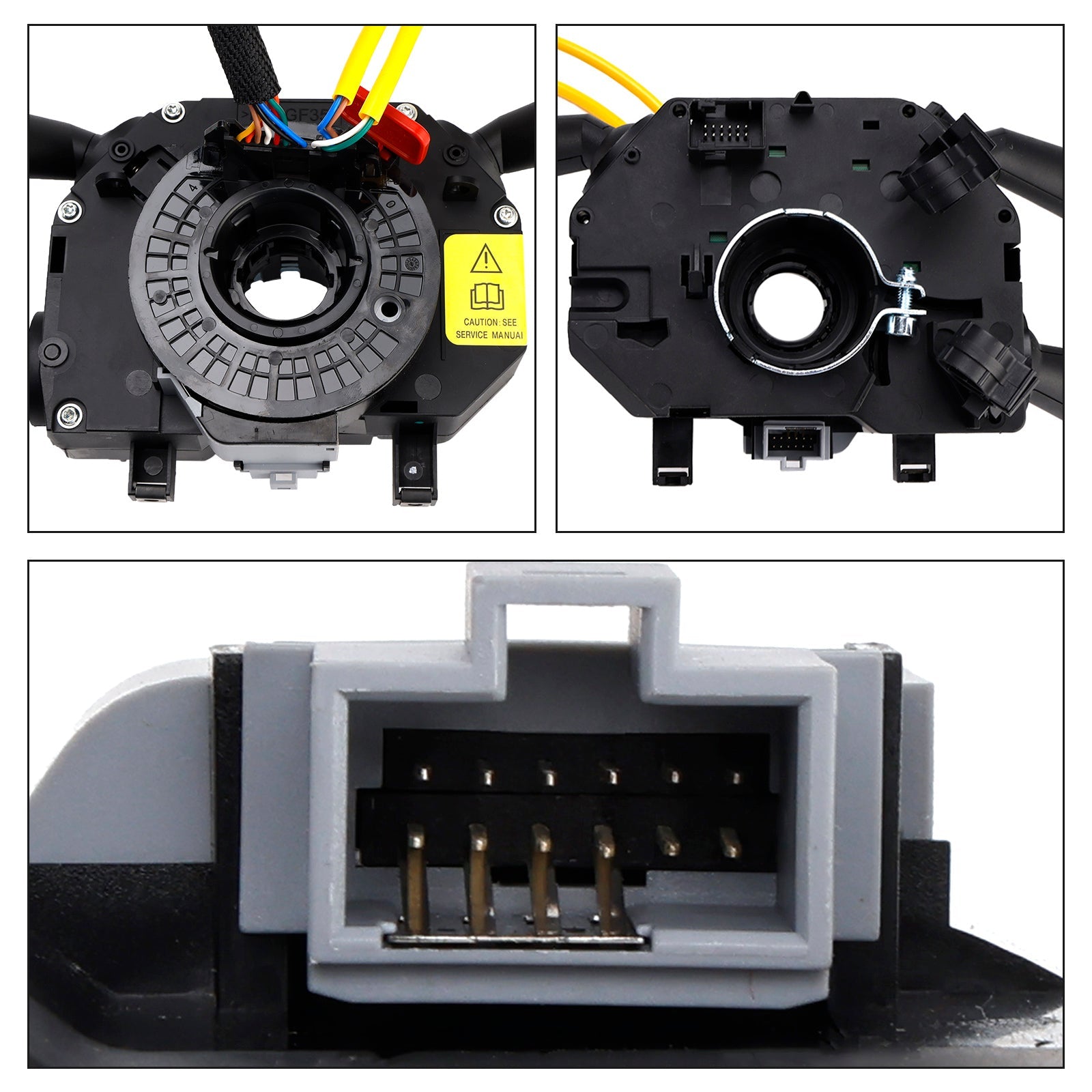 Steering Column Switch Complete for Fiat Punto Evo Abarth 735471939 735521318