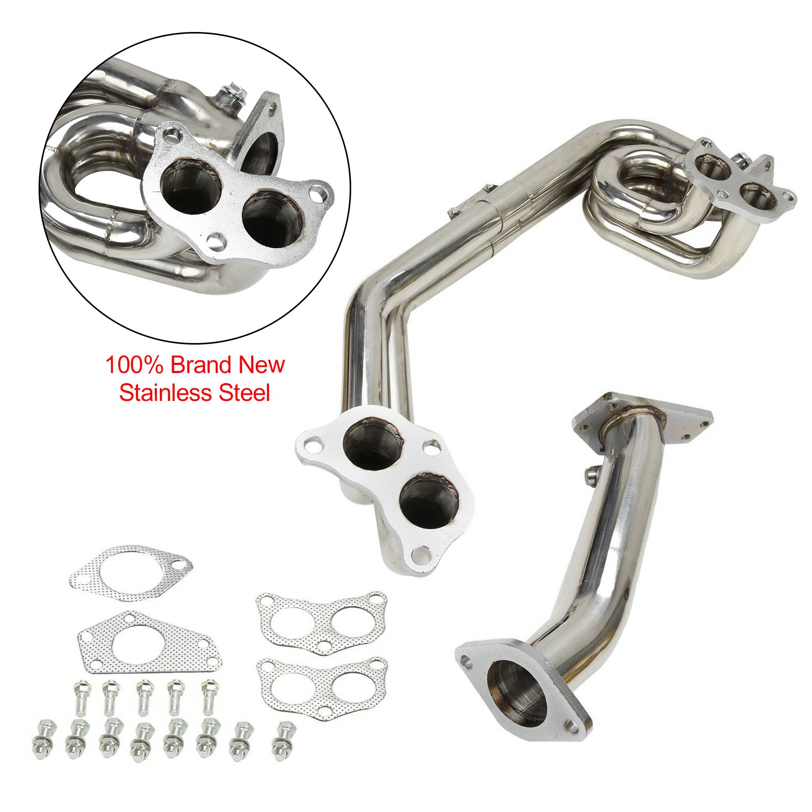 Exhaust Manifold Fit Subaru Impreza WRX STi GE/GH/GR/GV 2.0L 2.5L 2008-2014