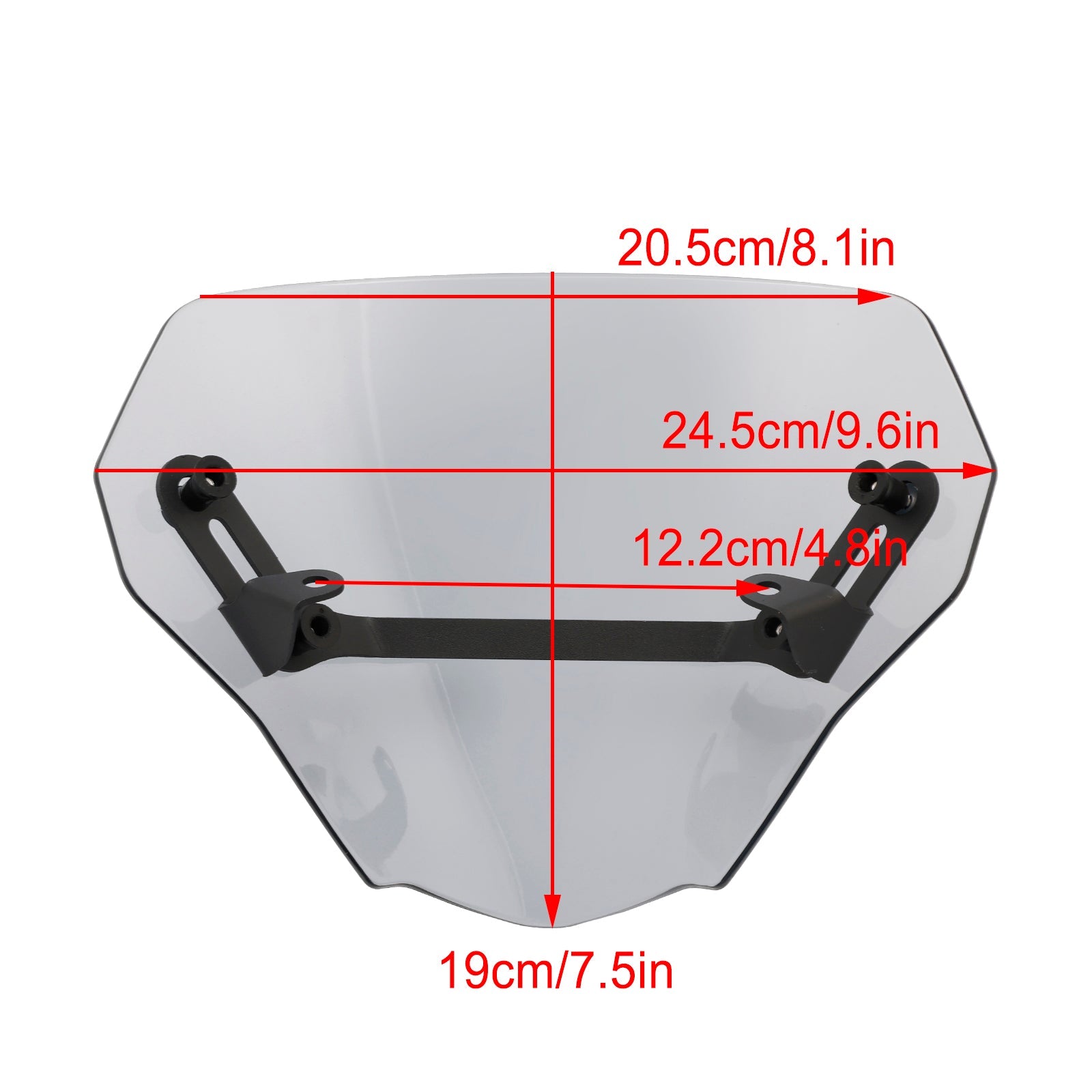 ABS Motorcycle Windshield WindScreen fit for HONDA CB750 2023-2024