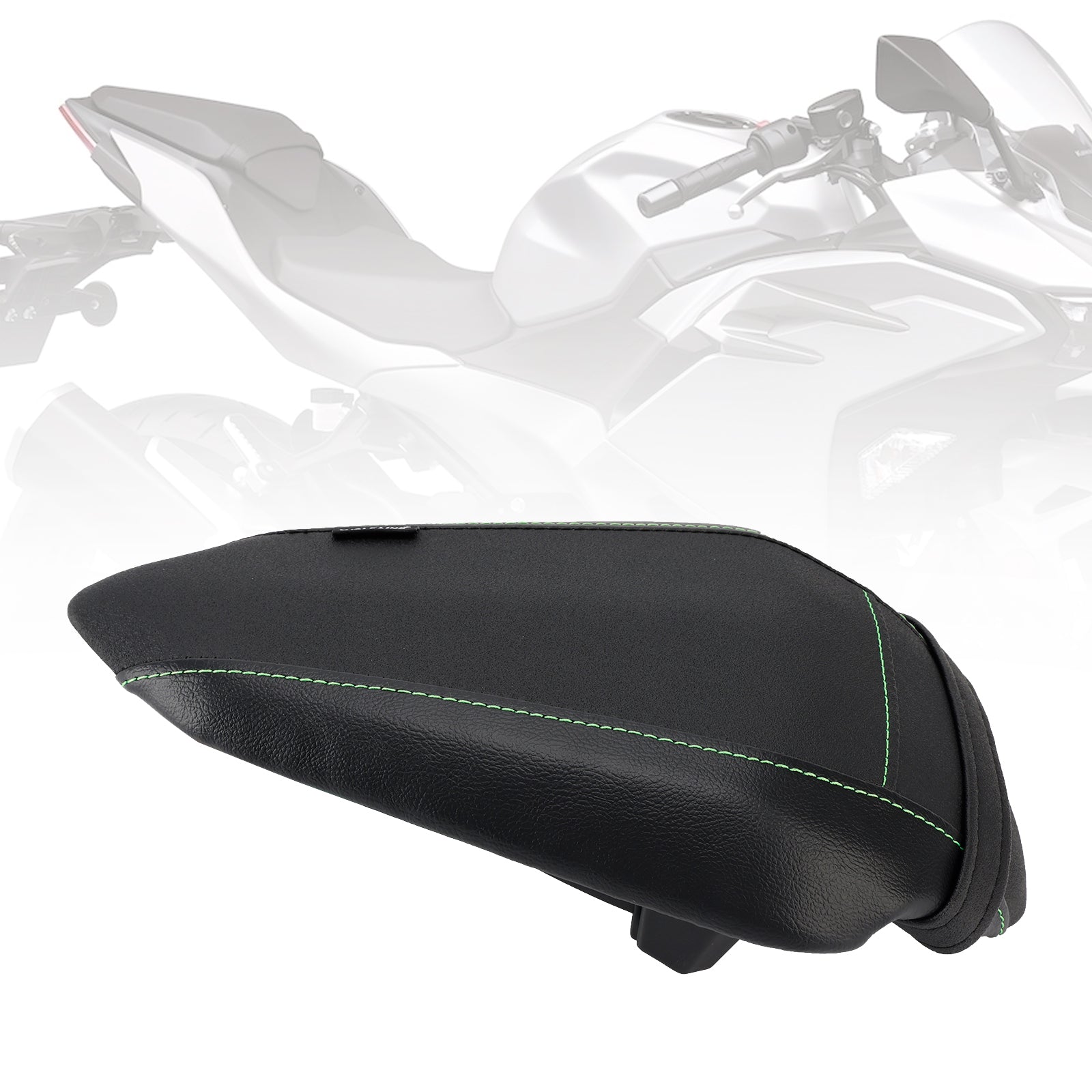 2024-2025 Kawasaki Ninja 500 Z500 Rear Seat Passenger Cushion Flat Pu BlackB