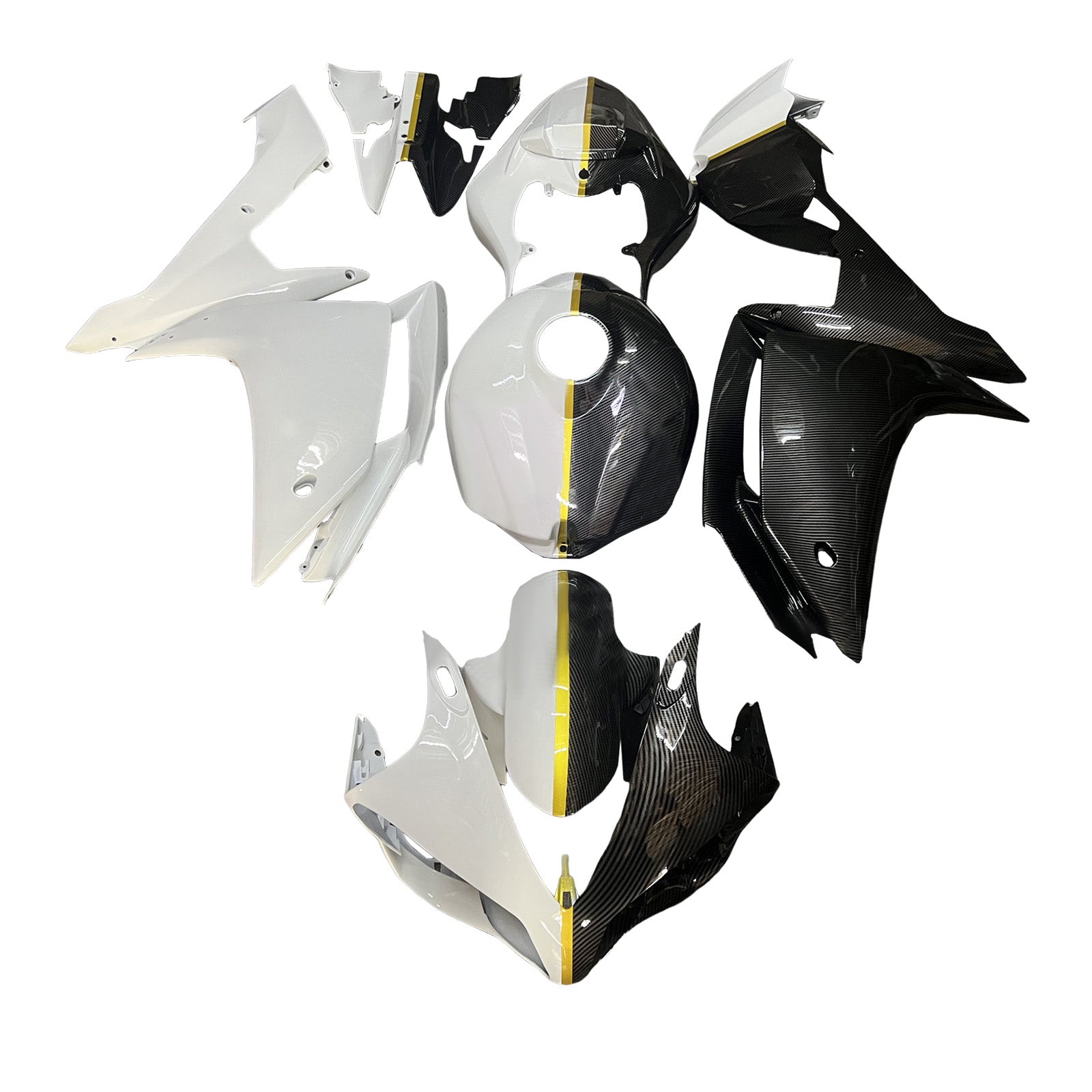 Injection Fairing Kit Bodywork Plastic ABS For Yamaha YZFR1 YZF-R1 2007-2008