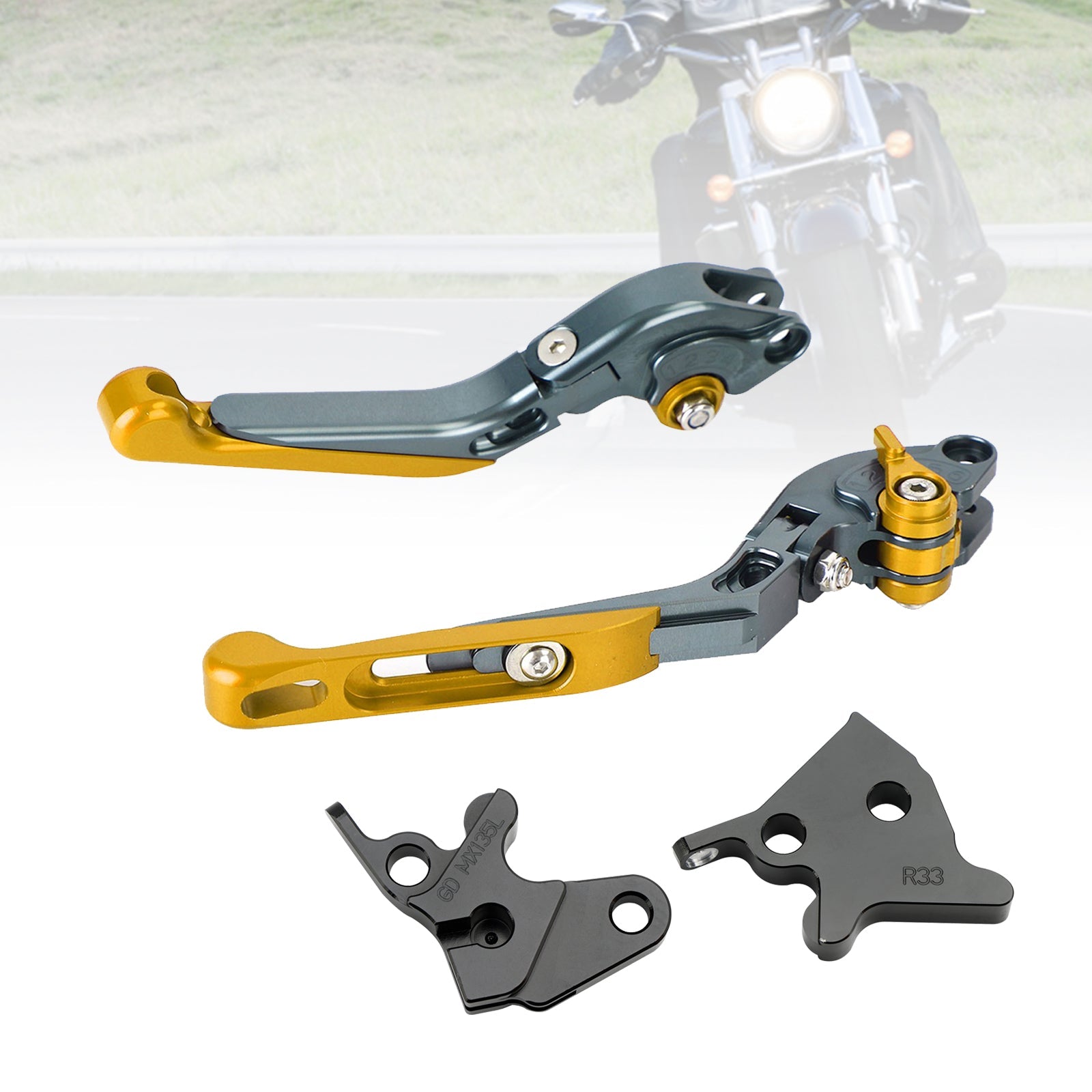 Adjustable Clutch Brake Lever fit for YAMAHA YBR125 2005-2014
