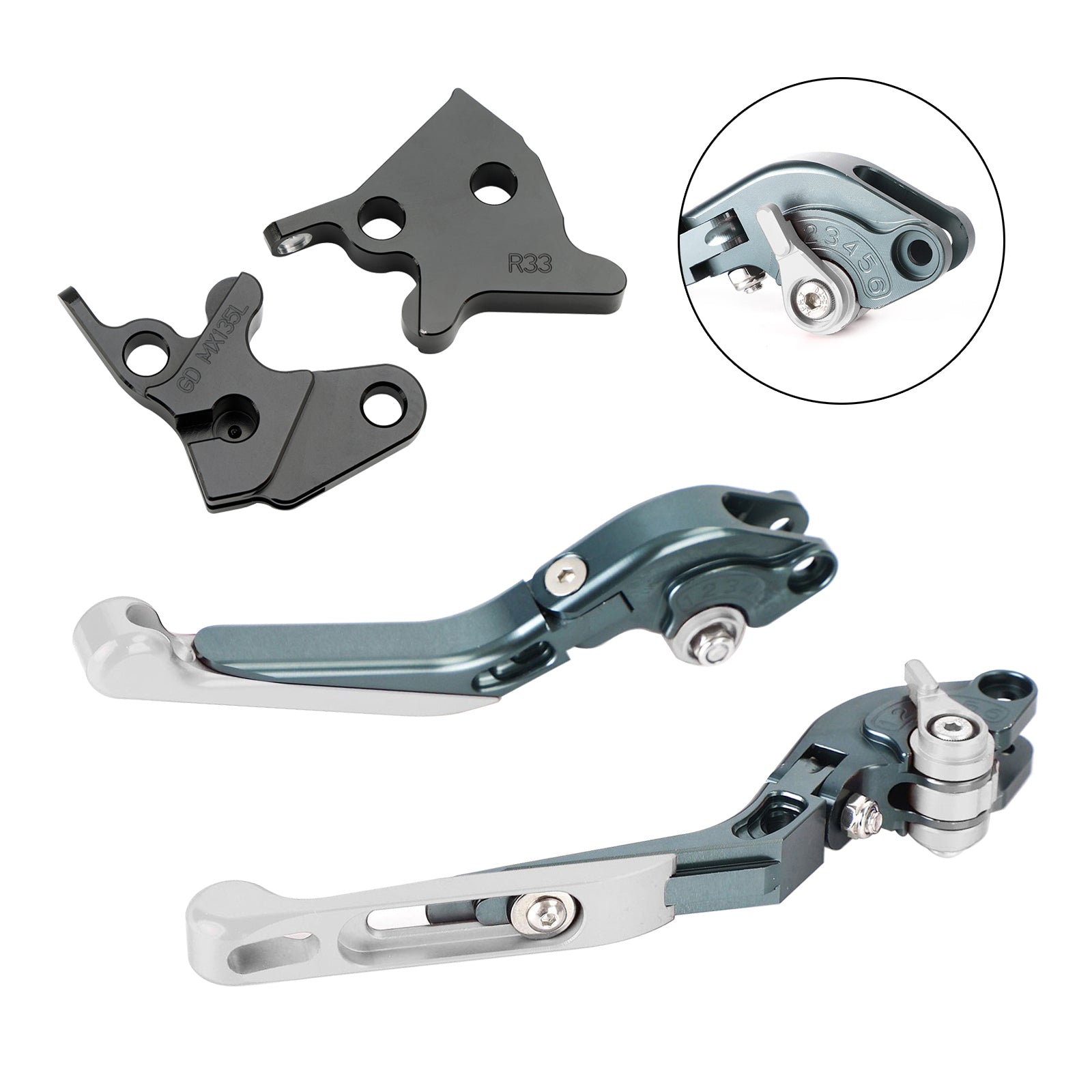 Adjustable Clutch Brake Lever fit for YAMAHA YBR125 2005-2014