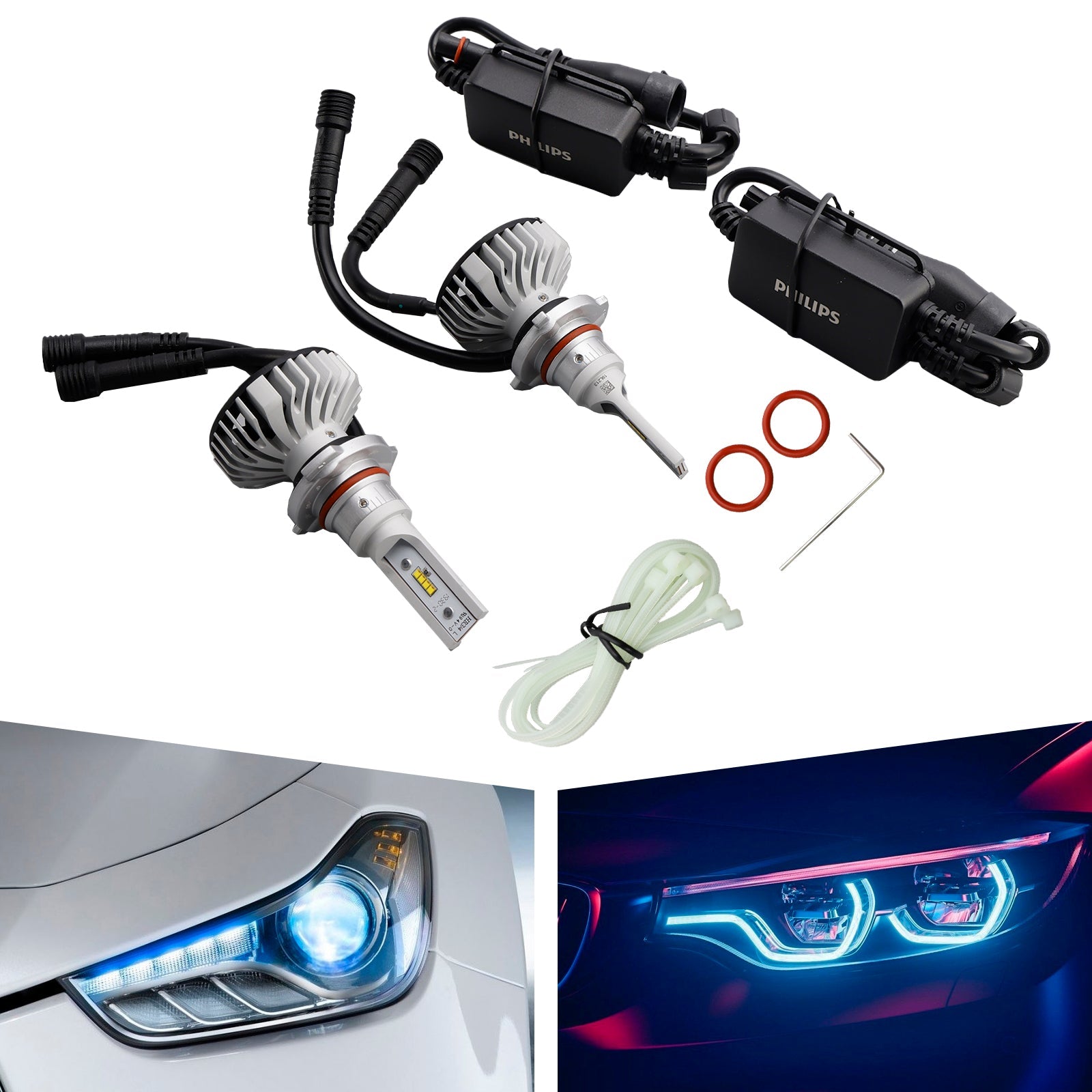 Car Light LED-HL X-tremeUltinon LED 9005/6 HB3/4 11005XU 12V 25W For PHILIPS