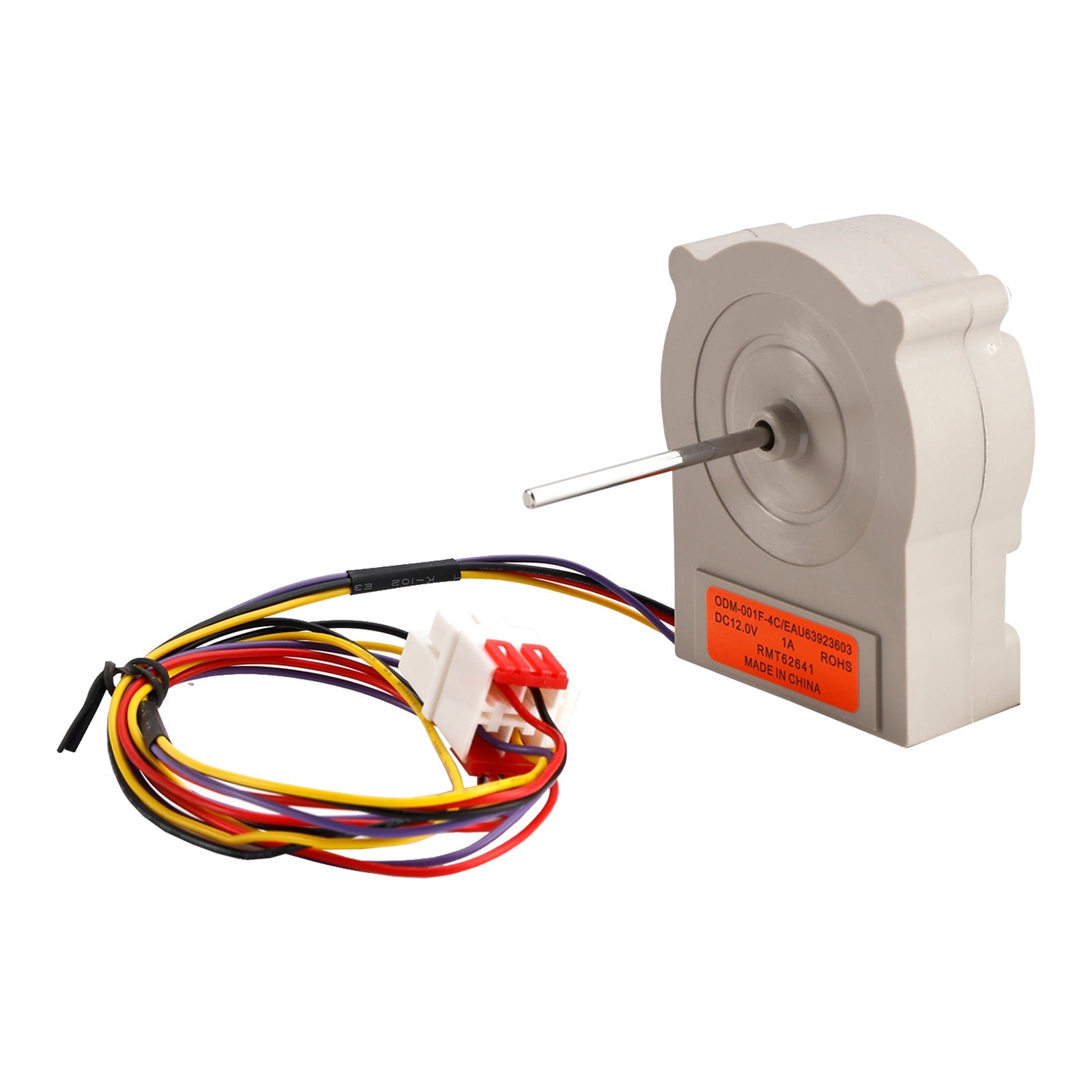 EAU63923603 Refrigerator Evaporator Fan Motor Assembly for LG and Kenmore