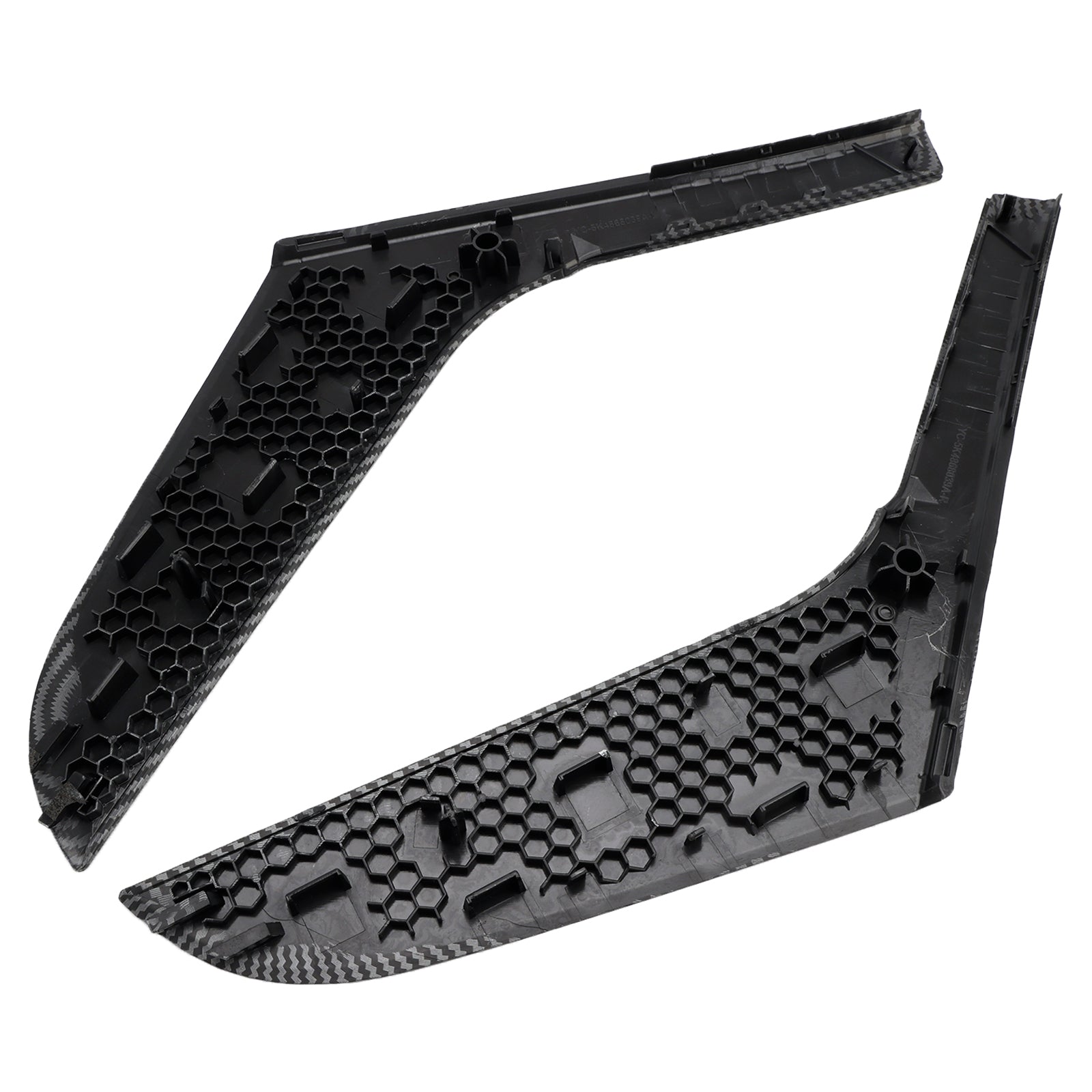 2pcs Left & Right Inner Door Handle Trim Cover For VW Golf 6 MK6 2009-2013