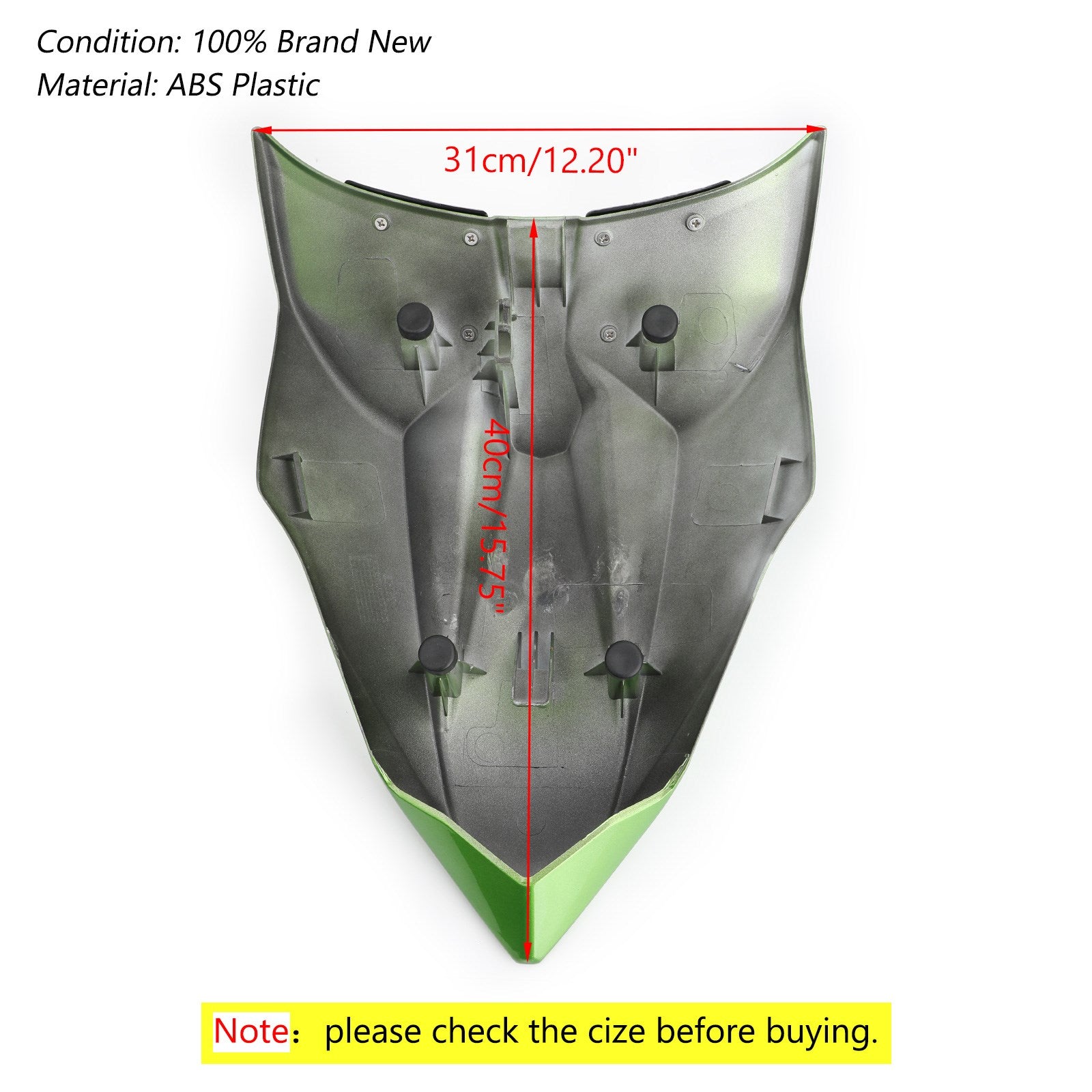 Motorcycle Rear Seat Fairing Cover Cowl For Kawasaki Z650 Ninja 650 2017-2023