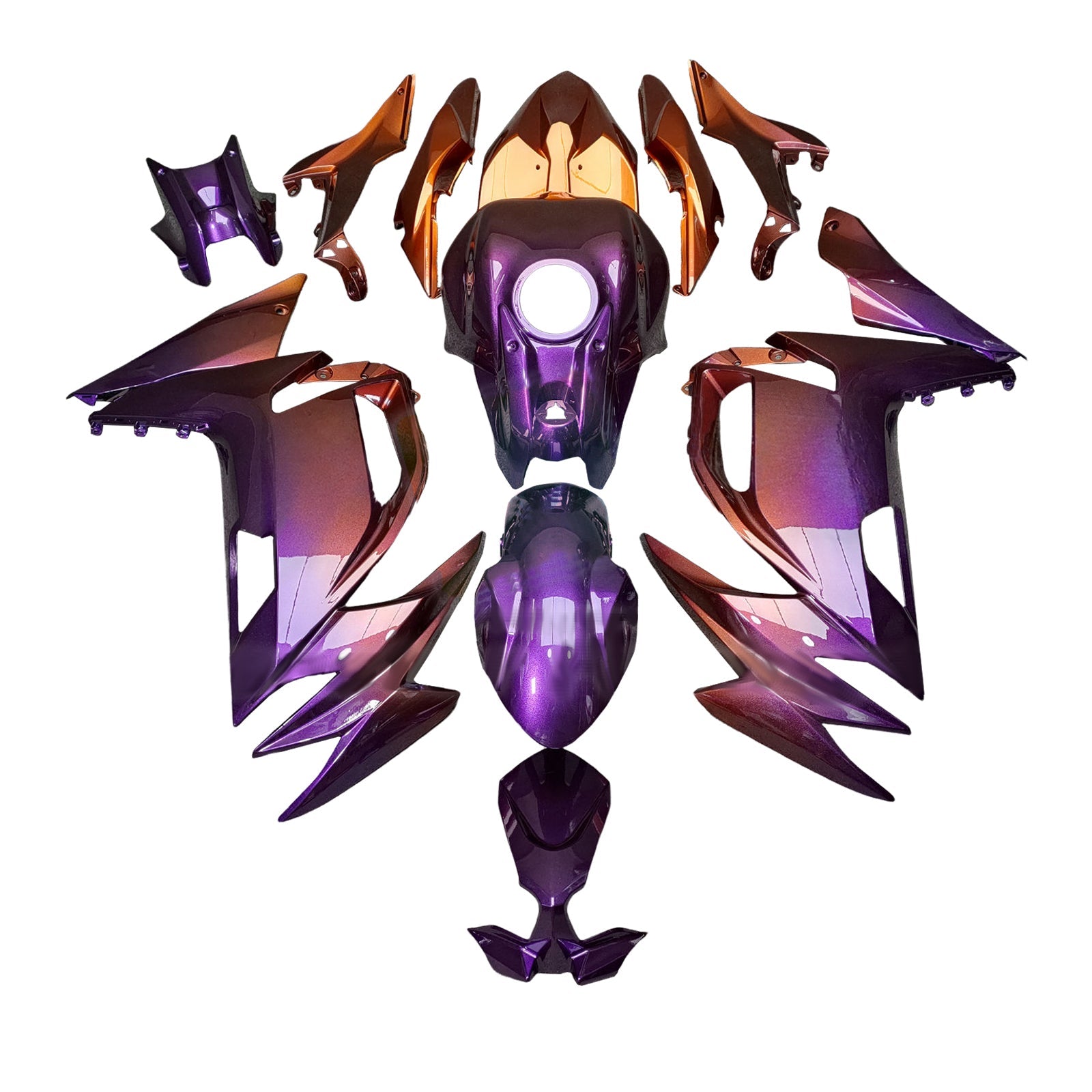 Injection Fairing Kit Bodywork ABS fit For Kawasaki ER-6F Ninja650 2020-2025