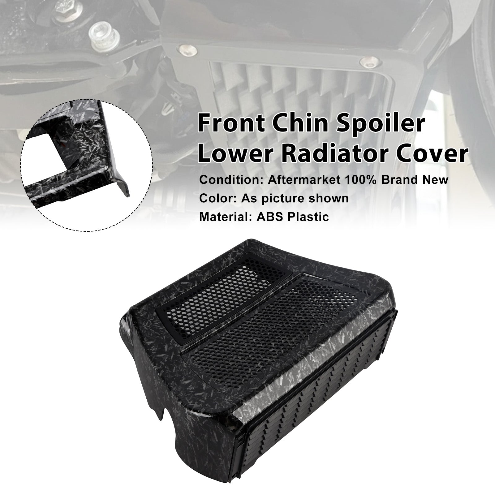 2023-2025 Harley CVO Road Glide FLTRXSE Lower Chin Spoilers Radiator Guard Cover