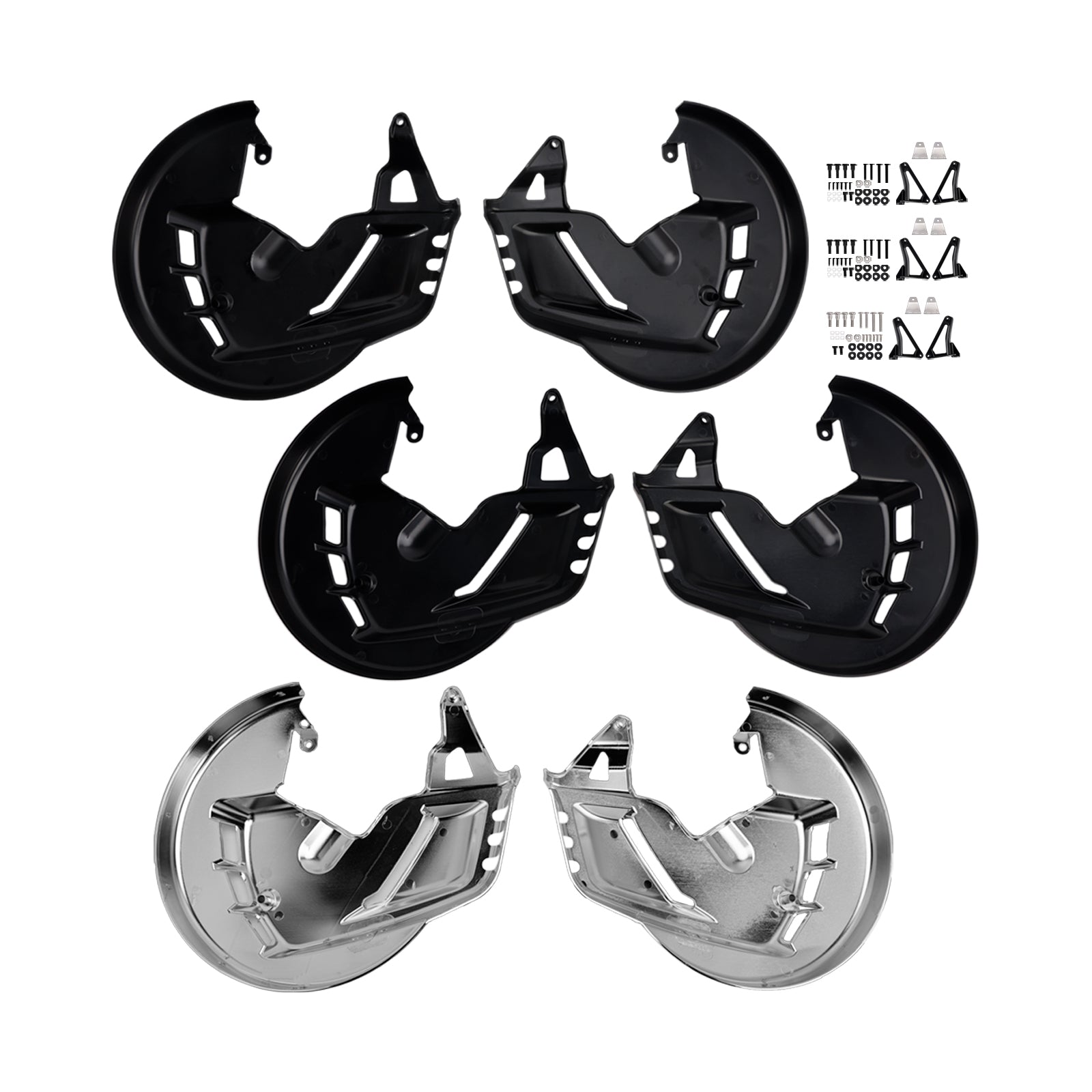 Front Brake Disc Rotor Covers For Honda Goldwing GL1800 F6B 01-15
