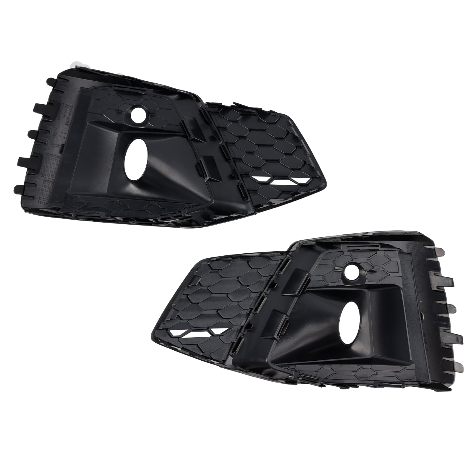 2020-2023 Audi A5 S-line S5 2PCS Front Bumper Fog Light Cover Grille 8W6807682T3Q7