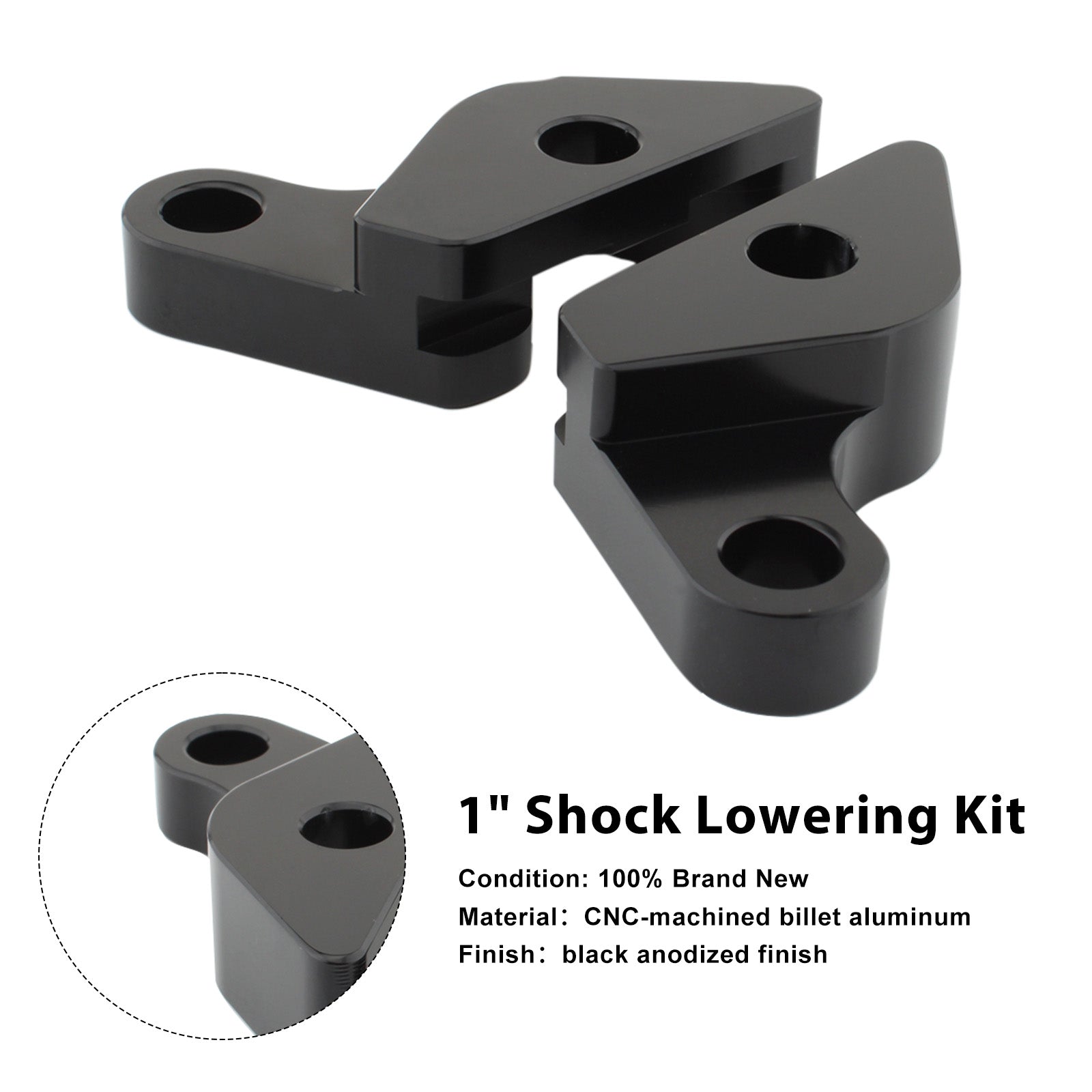 2007-2017HARLEY VRSC V-ROD 1" Shock Lowering Kit