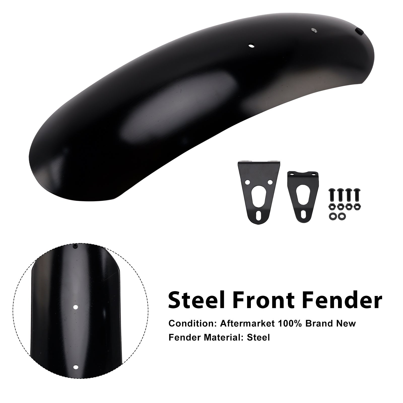 Steel Front Fender For BMW R12 nineT R nineT Scrambler Pure Option