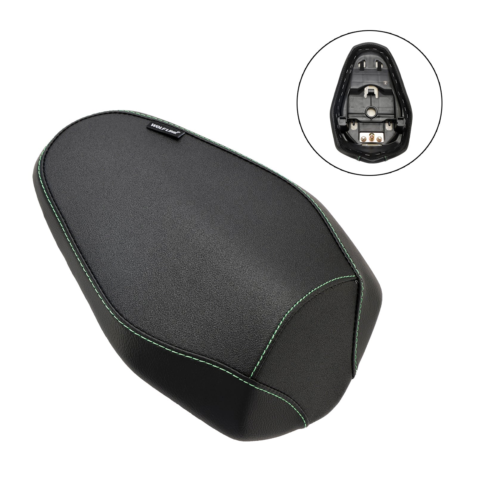 2023 Kawasaki Zx-4R Zx-4Rr Rear Passenger Seat Cushion Pillion Flat Blacka
