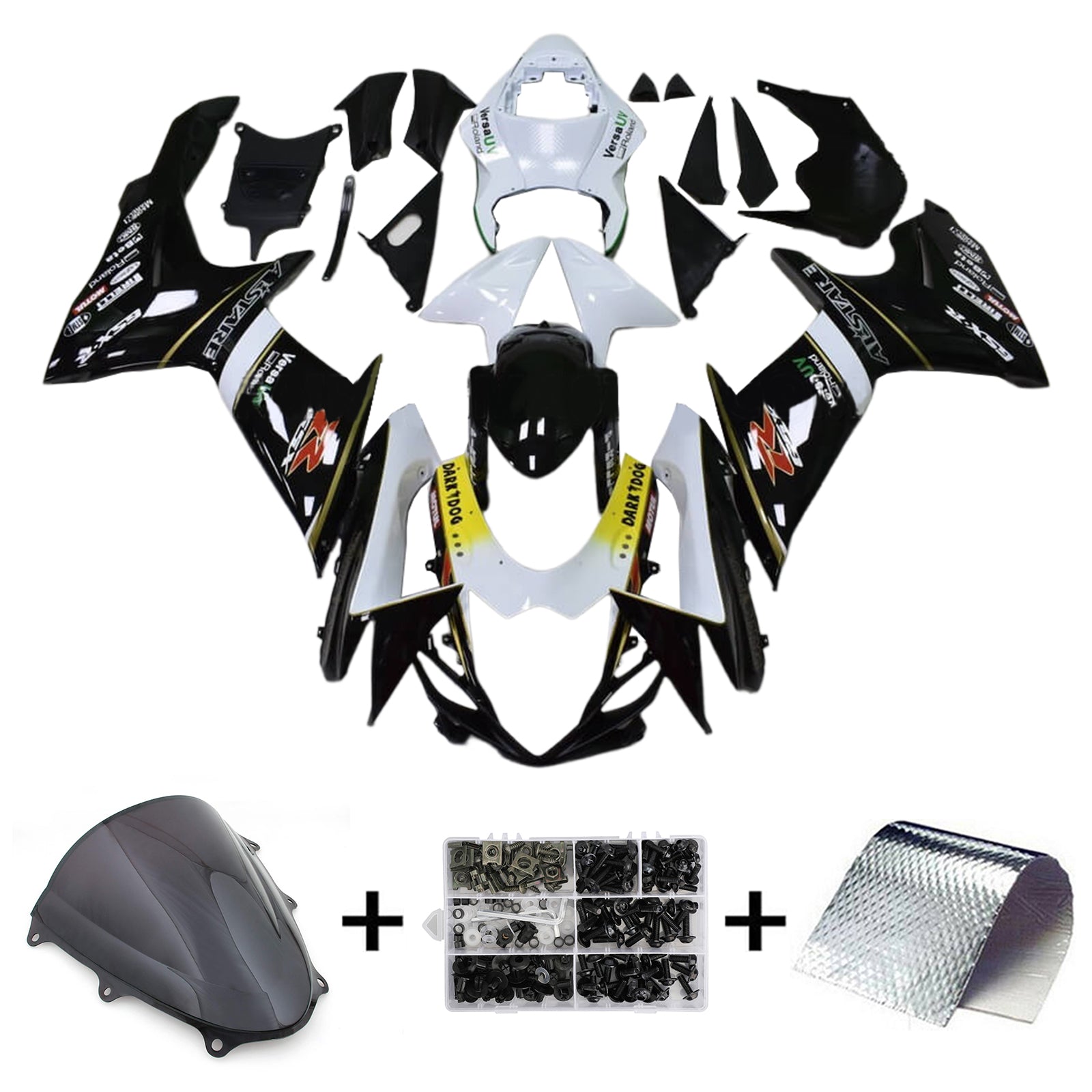 Amotopart Suzuki GSXR 600/750 2011-2025 K11 Fairing Kit Bodywork Plastic ABS