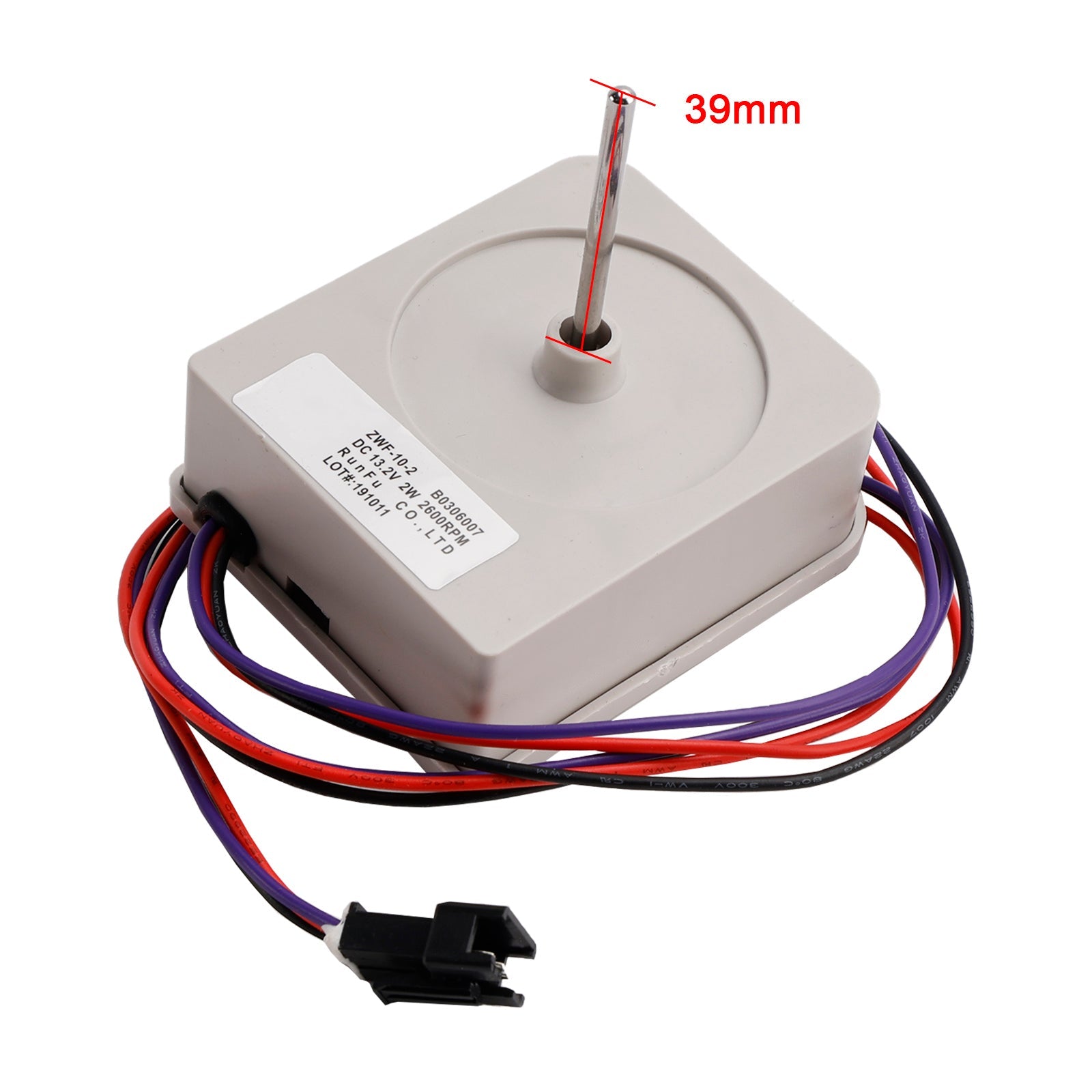 ZWF-10-2 B03081032 Evaporator Fan Motor for MeiLing & Ronshen Double Door