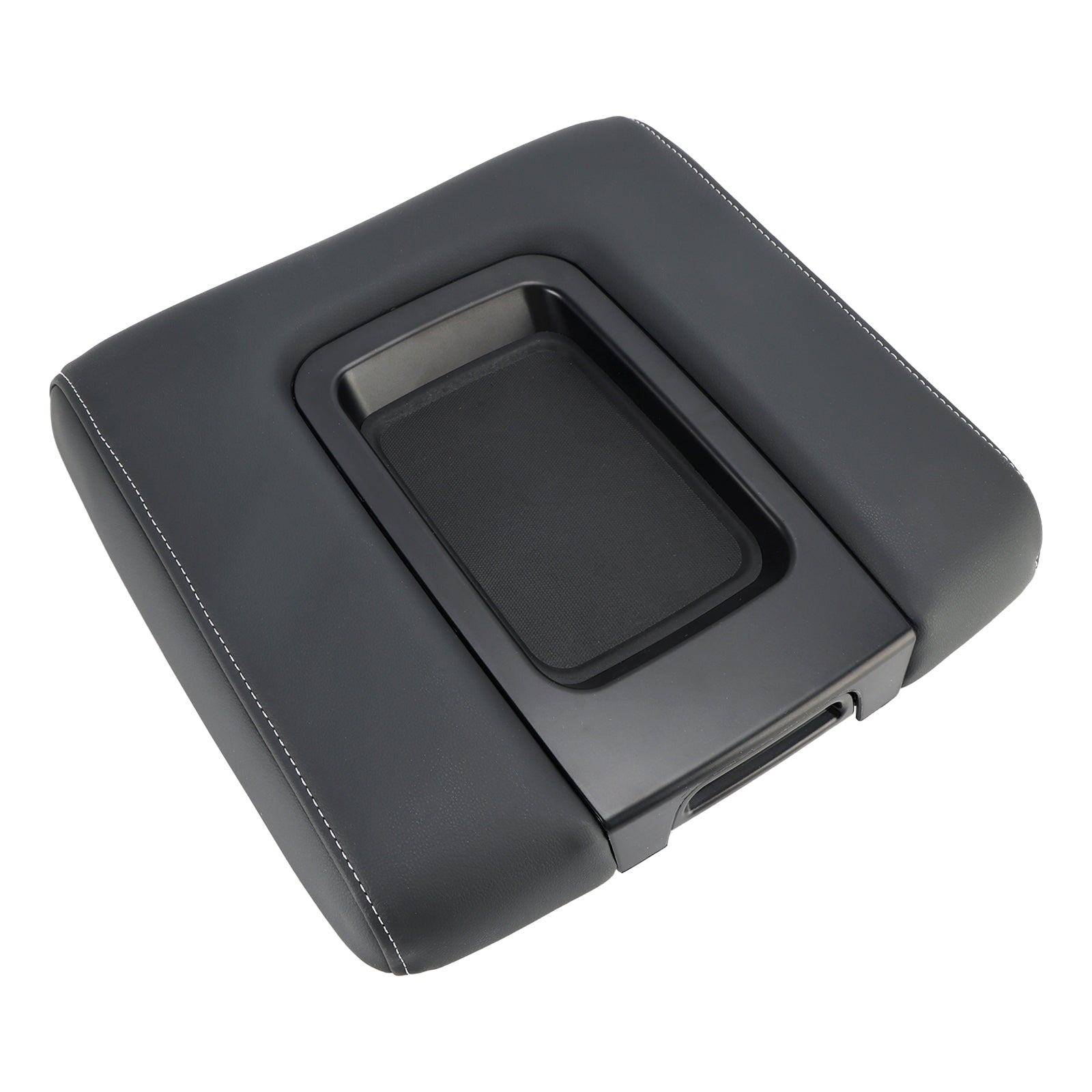 PU Leather Armrest Lid 22881398 For Chevy Silverado 1500 2500 3500 2015-2019
