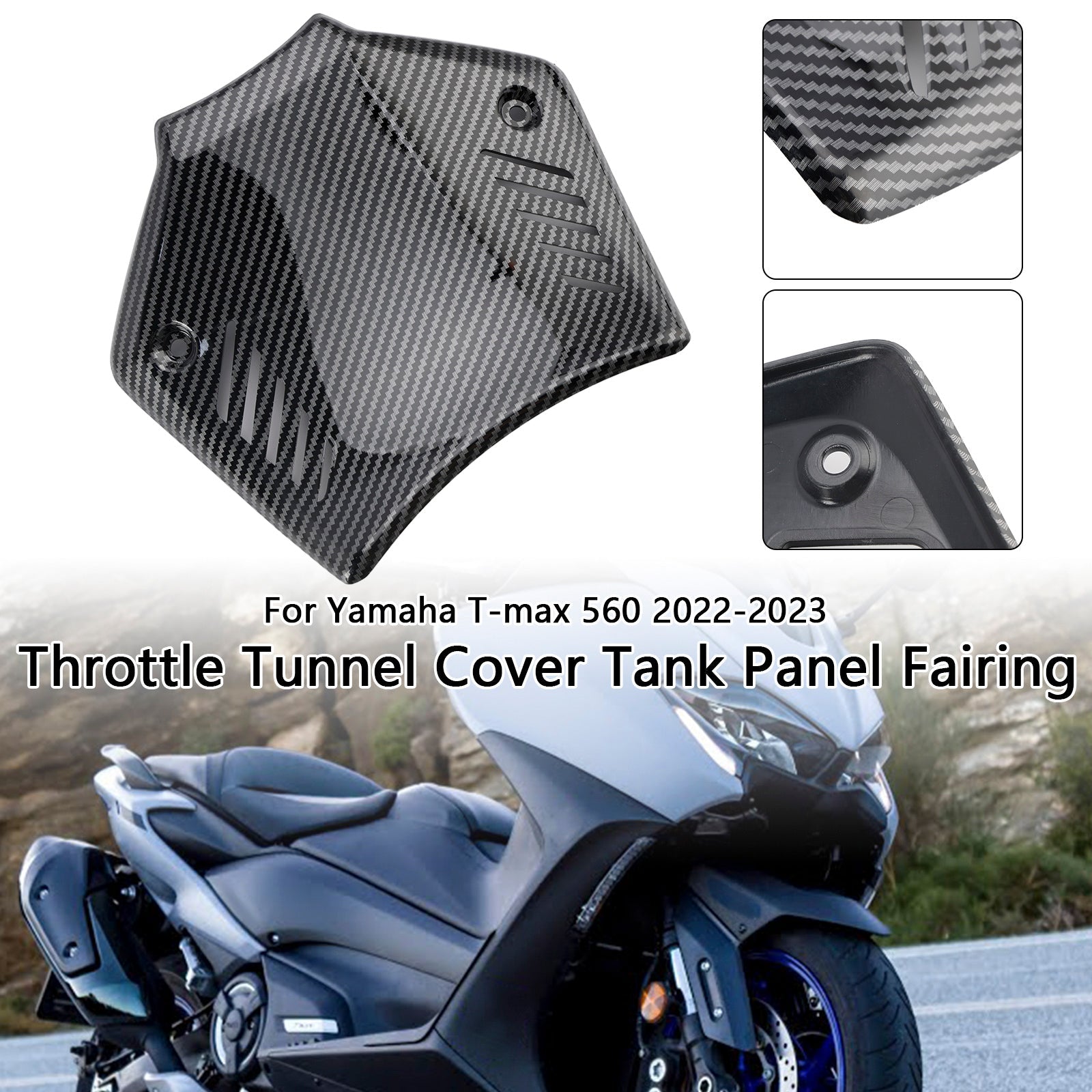Throttle Tunnel Cover Tank Panel Fairing Yamaha Tmax 560 2022 2023