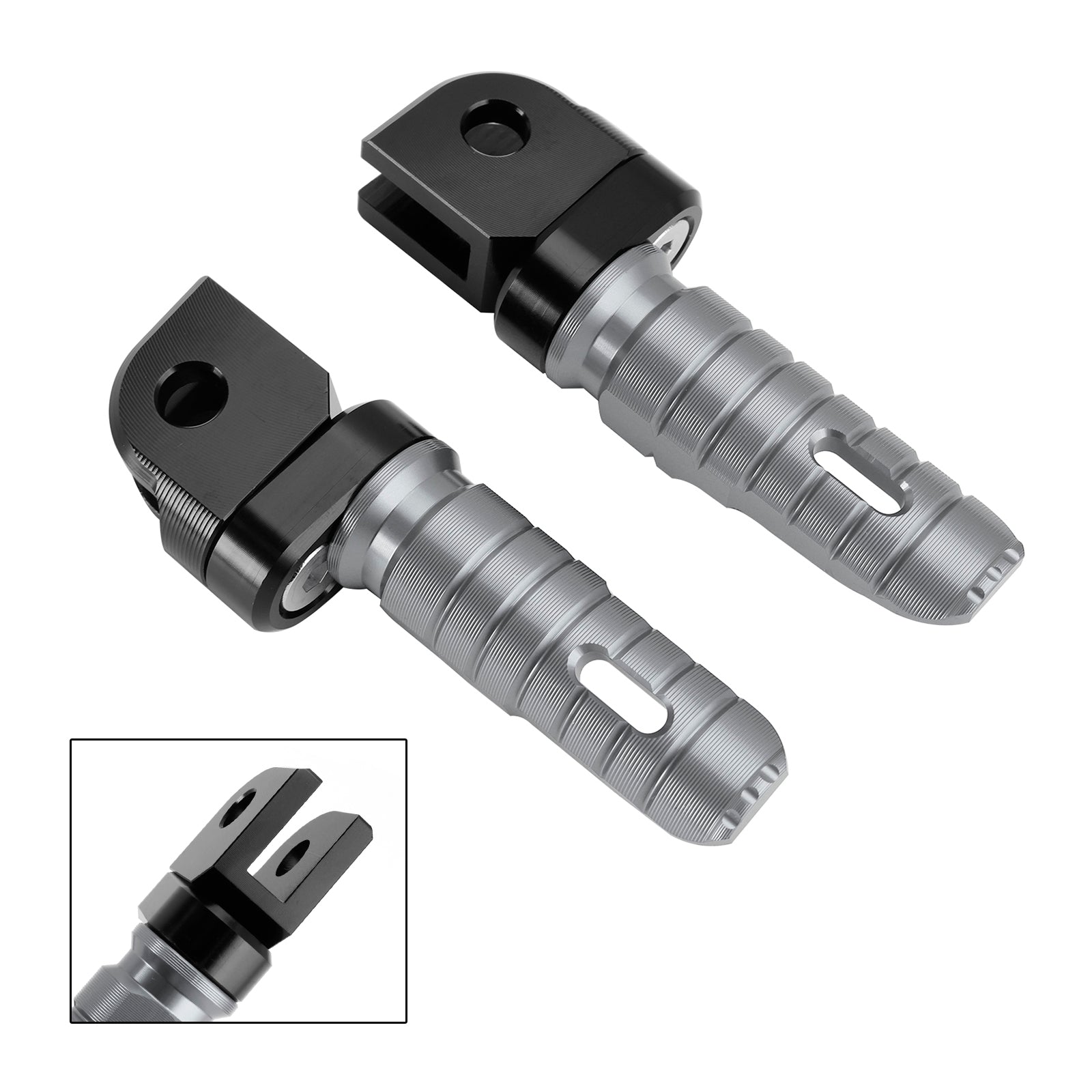 Front Footrests Foot Pegs fit for KAWASAKI ZX-4R ZX-4RR 24-25 NINJA 400 2018-2024