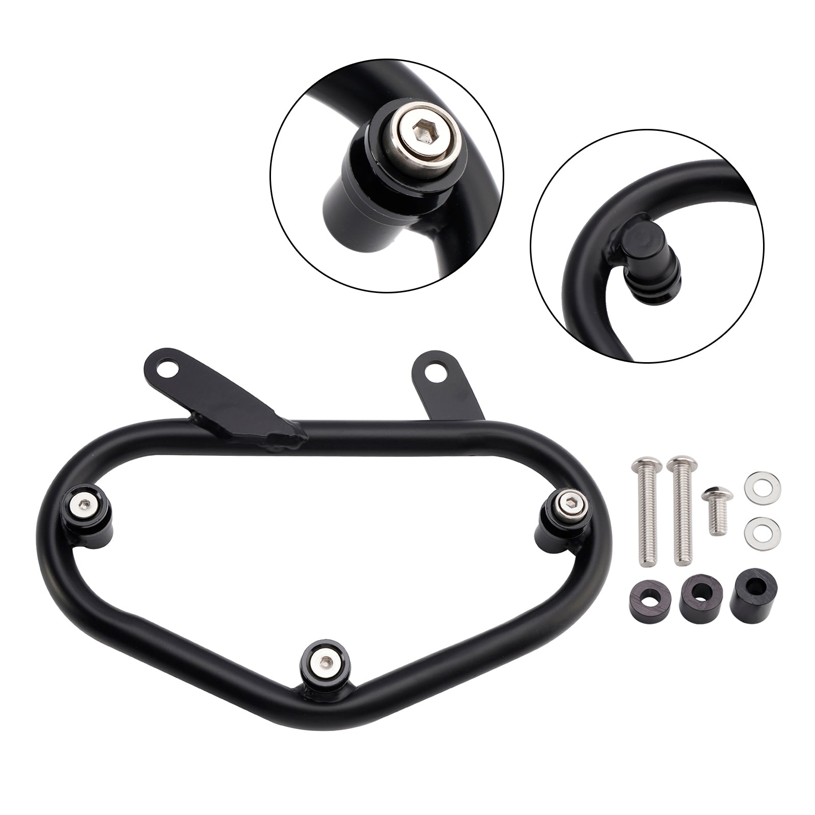 2024-2025 Speed Scrambler 400 X Luggage Rack Side Saddle Bag Mount Bracket Left