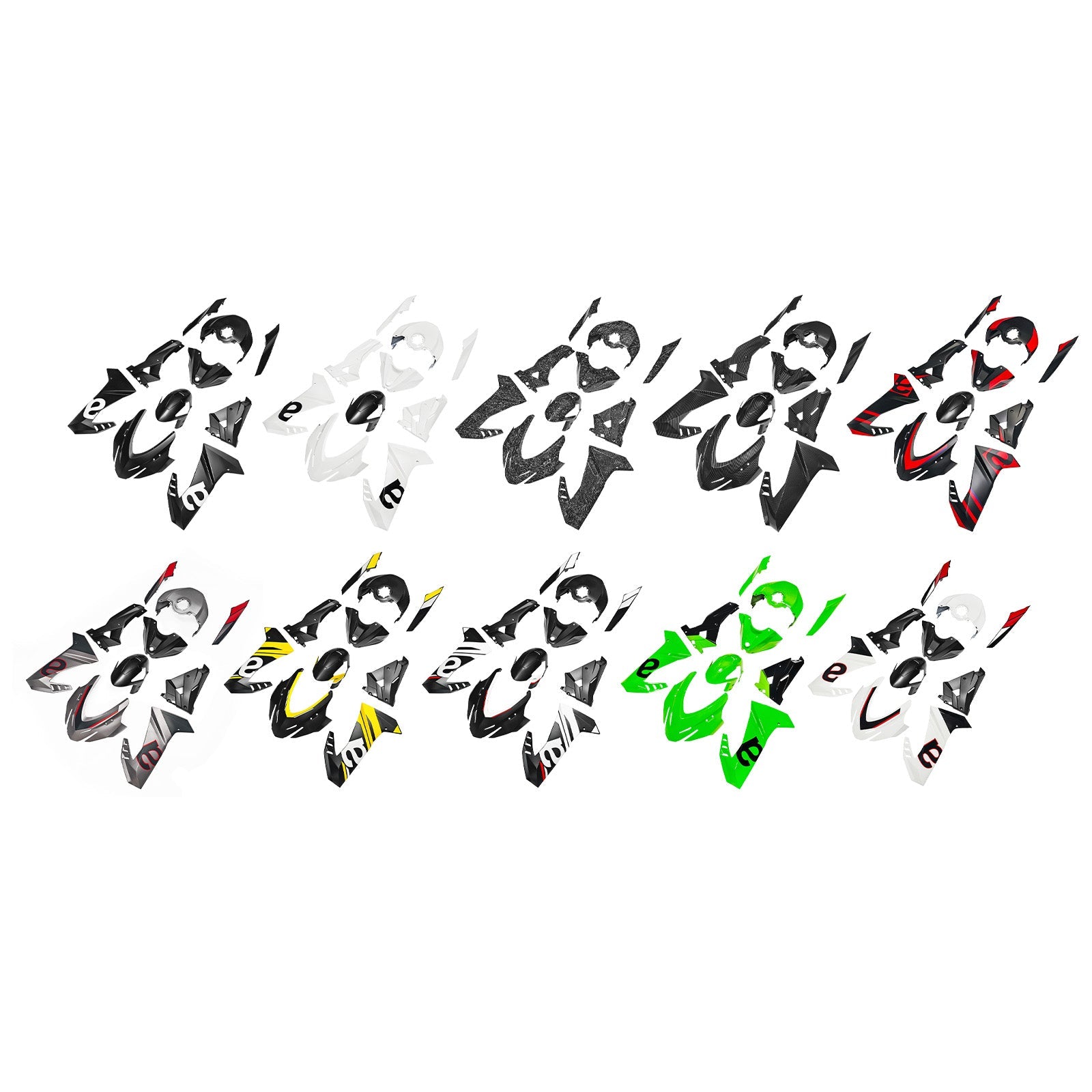 Injection ABS Plastic Bodywork Fairing Kit for Aprilia RS457 2024-2025