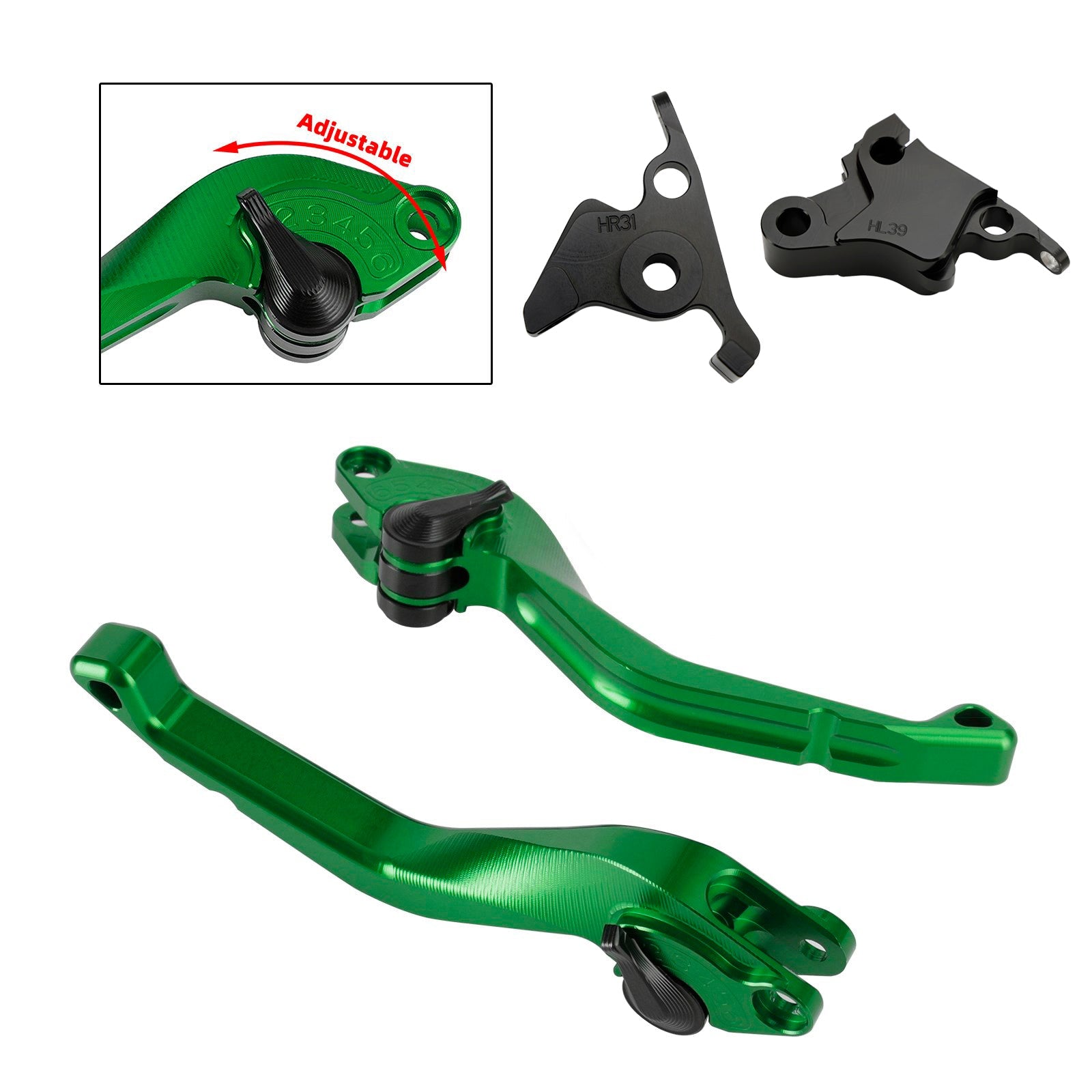 CNC Short Clutch Brake Lever fit for CFMOTO 450SS 450SR 21-23 450NK 23-24