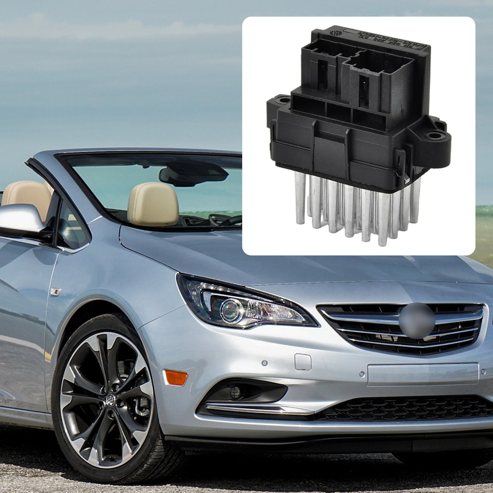 A/C Heater Blower Motor Resistor 15141283 For Chevy GMC Cadillac Saturn Buick