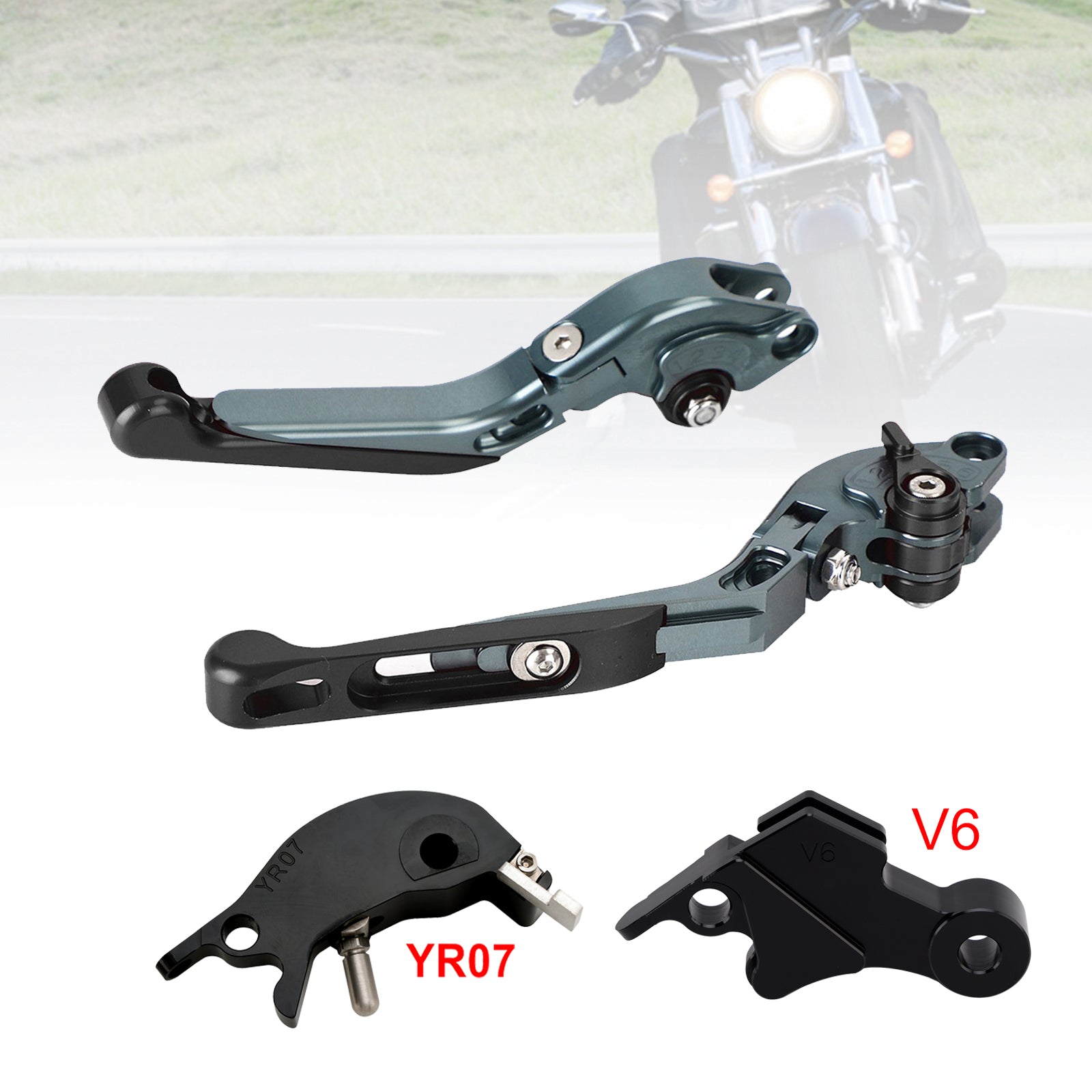 Adjustable Clutch Brake Lever fit for YAMAHA XSR900 XSR900GP MT-09 2024-2025