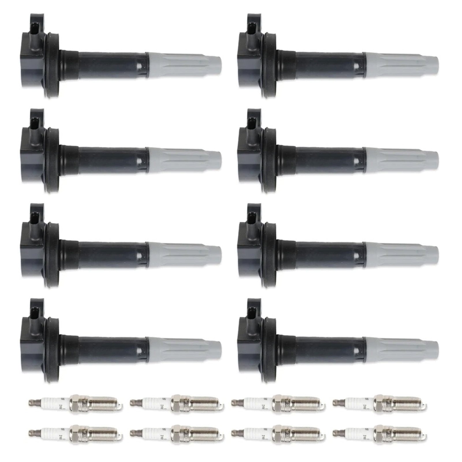 8xIgnition Coil + 8xIridium Spark Plug UF824 For Ford F-150 Mustang 16-17 5.0L