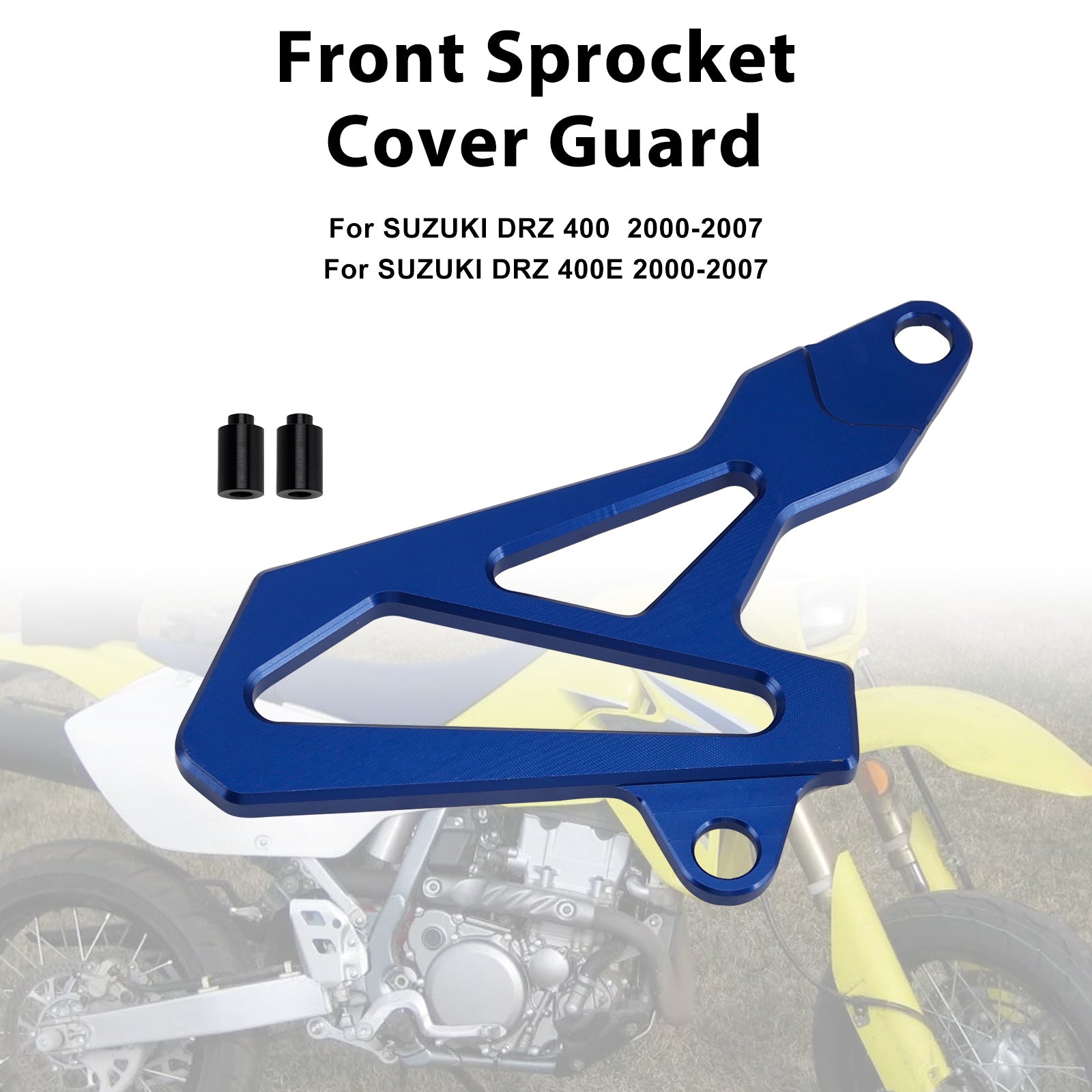 Front Sprocket Cover Guard For Suzuki DR-Z400SM 2000-2024 DRZ400/S/E