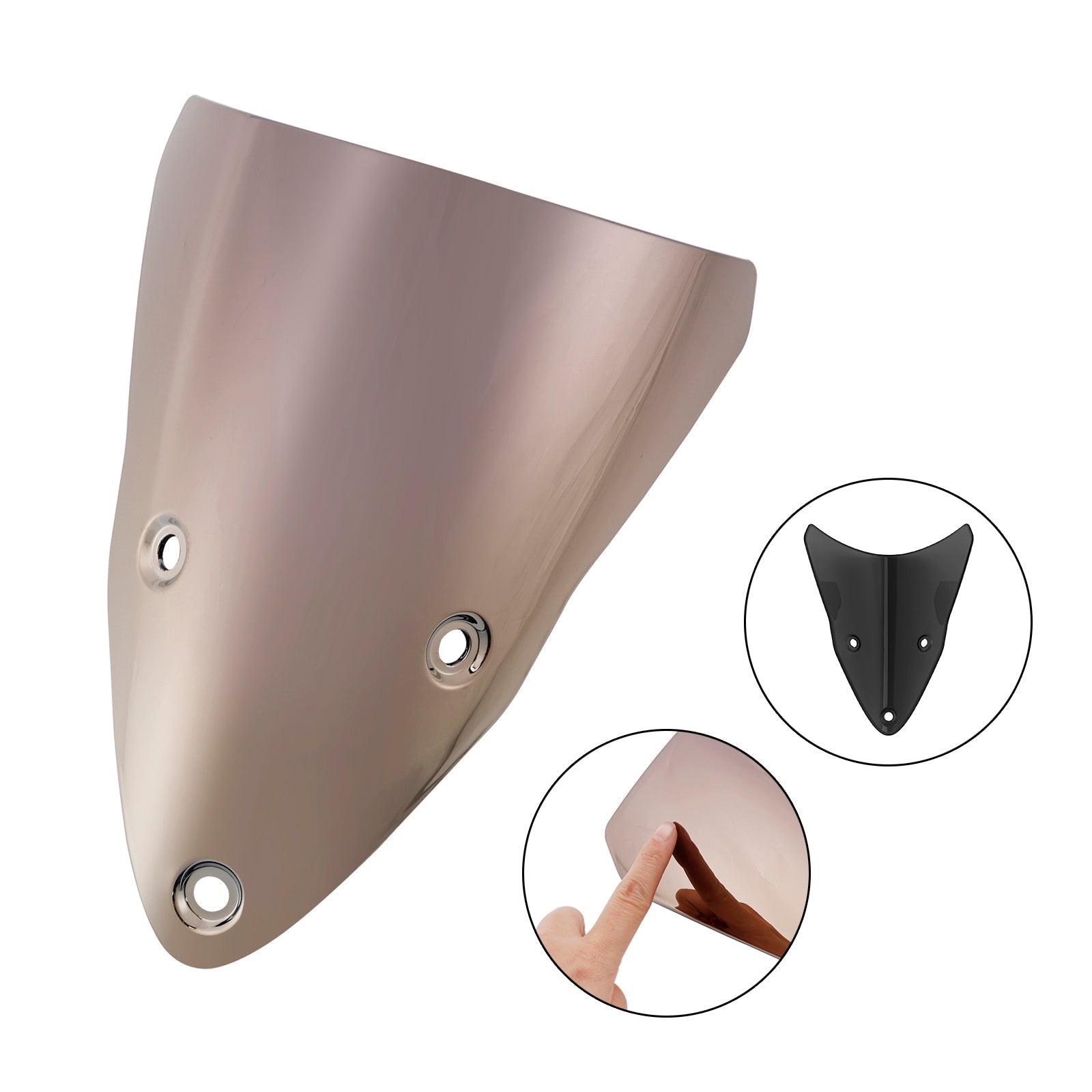 Windshield WindScreen fit for DUCATI SuperSport 939 2017-2020 950 2021-2024