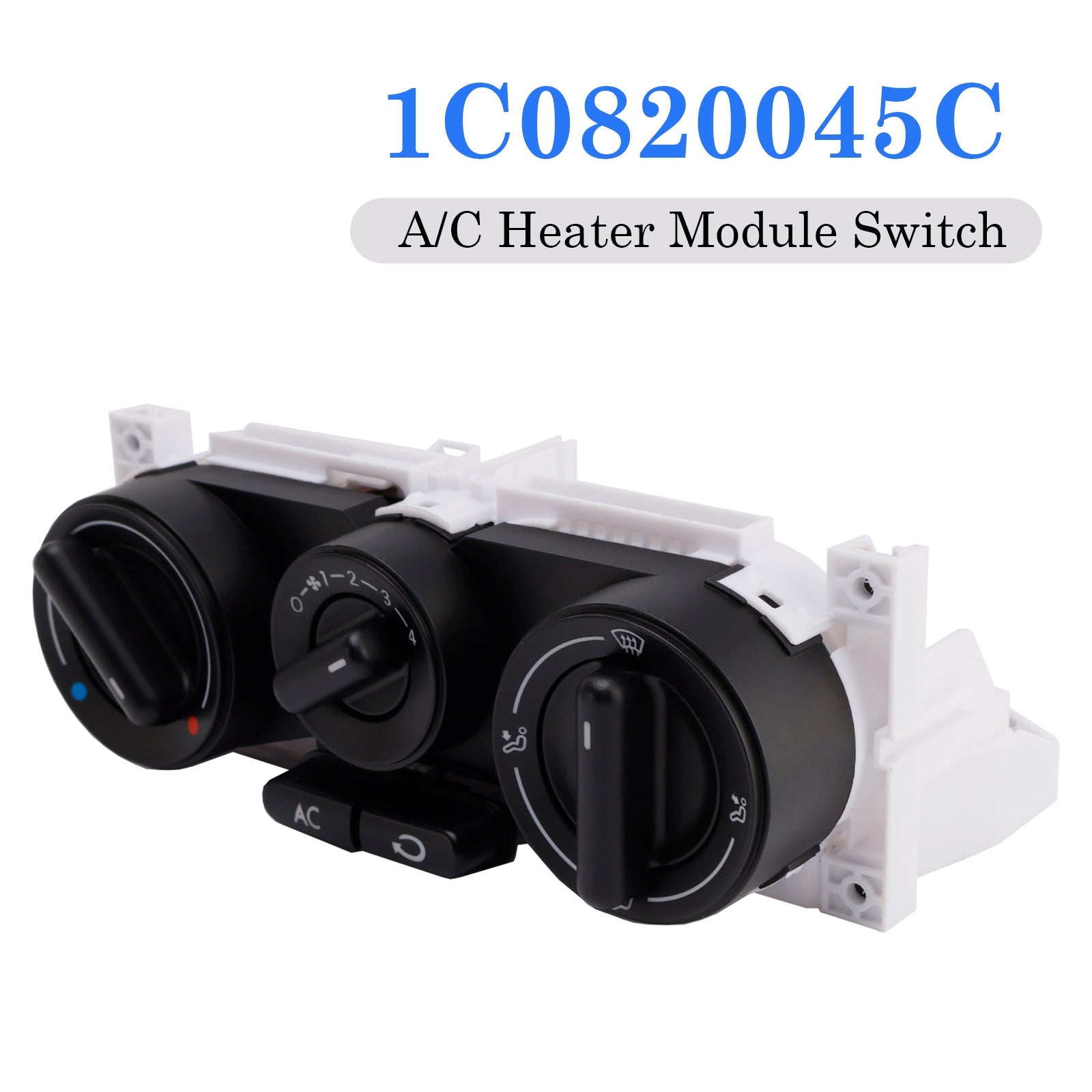 1C0820045C A/C Heater Control Panel Climate Control Module Switch for VW Beetle