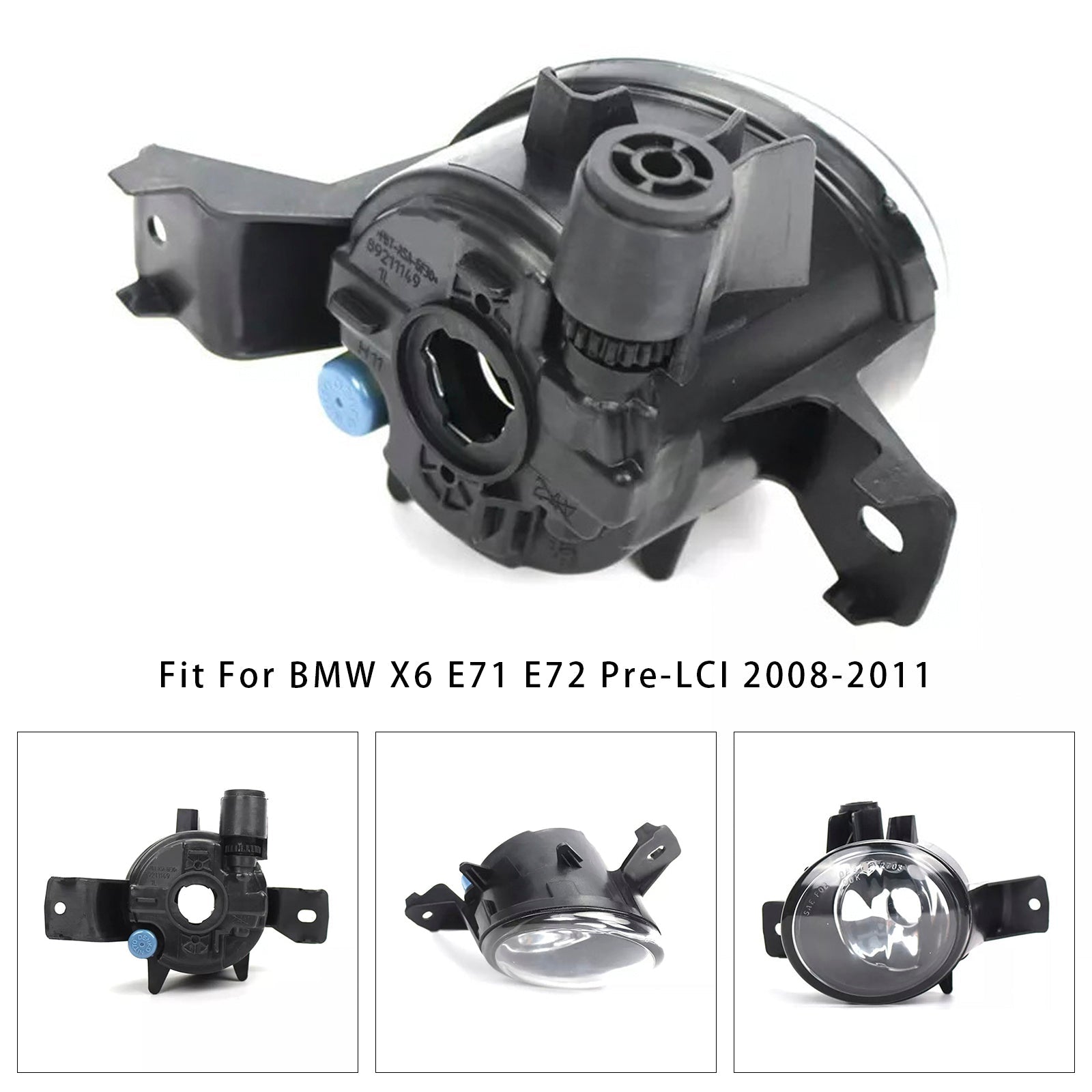 2008-2011 BMW X6 E71 E72 1 PCS Front Left Fog Light Lamps 63177187631