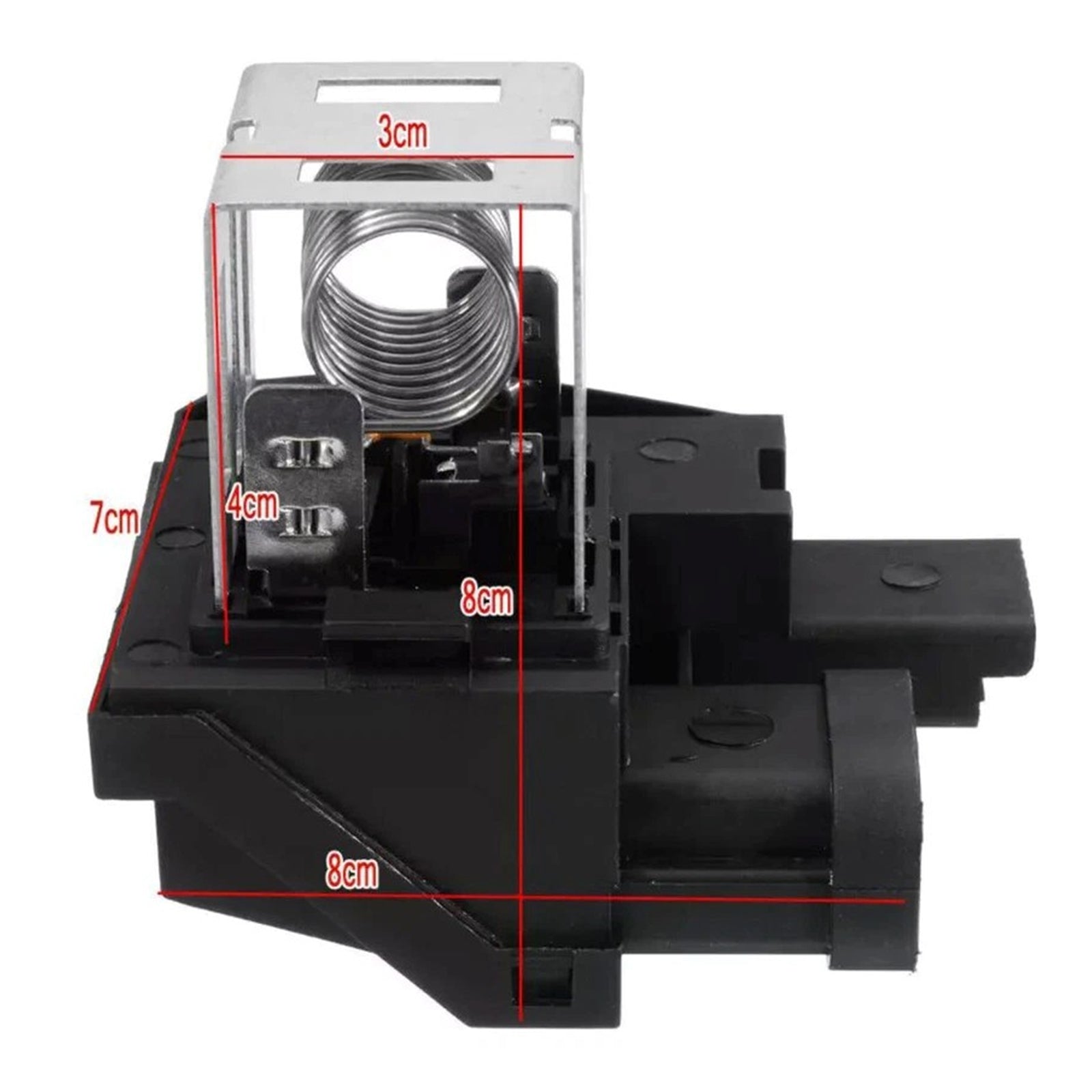 Radiator Motor Fan Heater Resistor 9662872380 For Citroen Berlingo C-Elysee