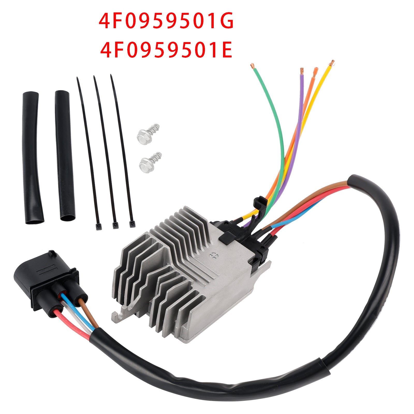 Radiator Fan Control Module For Audi A6 2004-2011 4F0959501G 4F0959501E