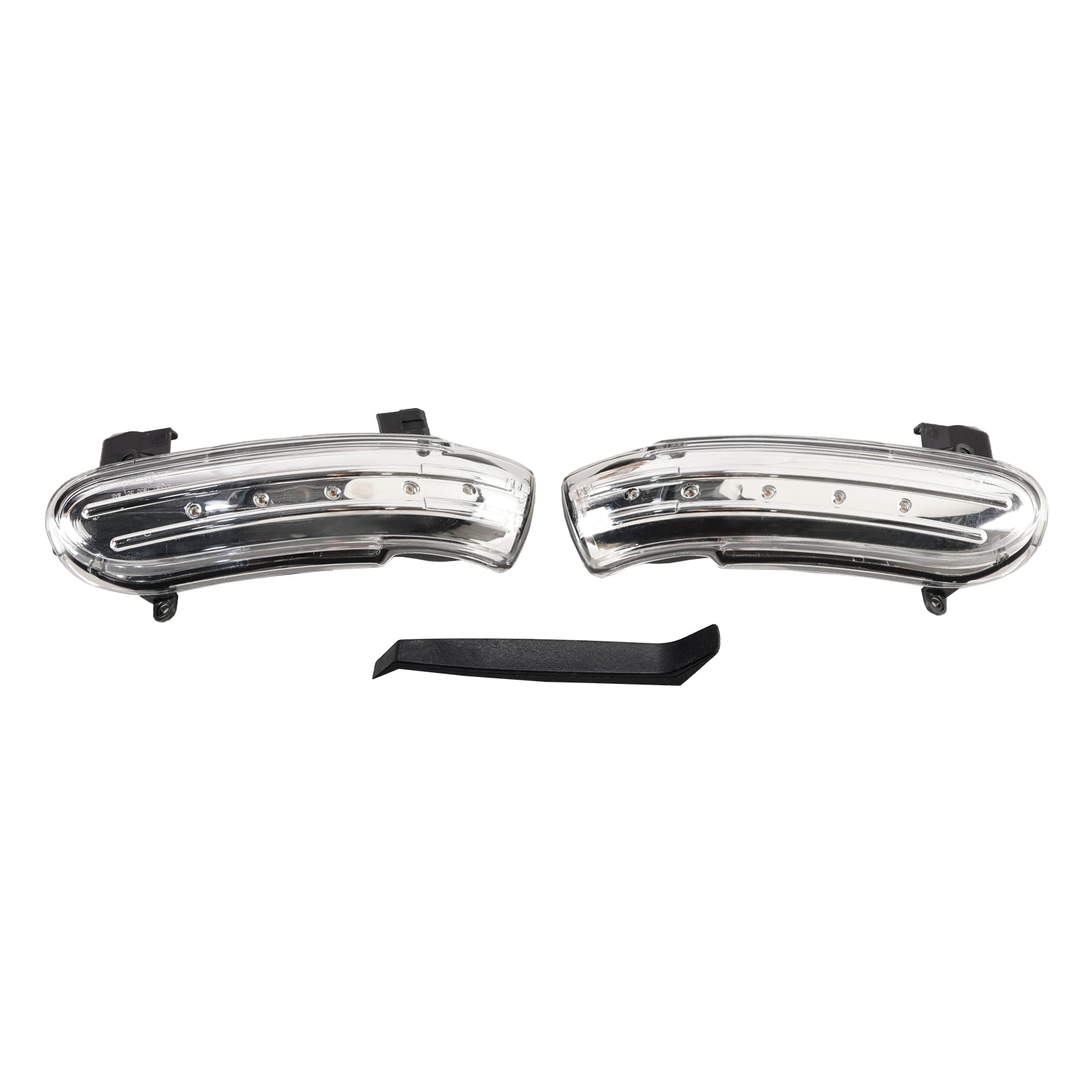 Clear LED Sequential Side Mirror Turn Signal Light for Mercedes-Benz SLK