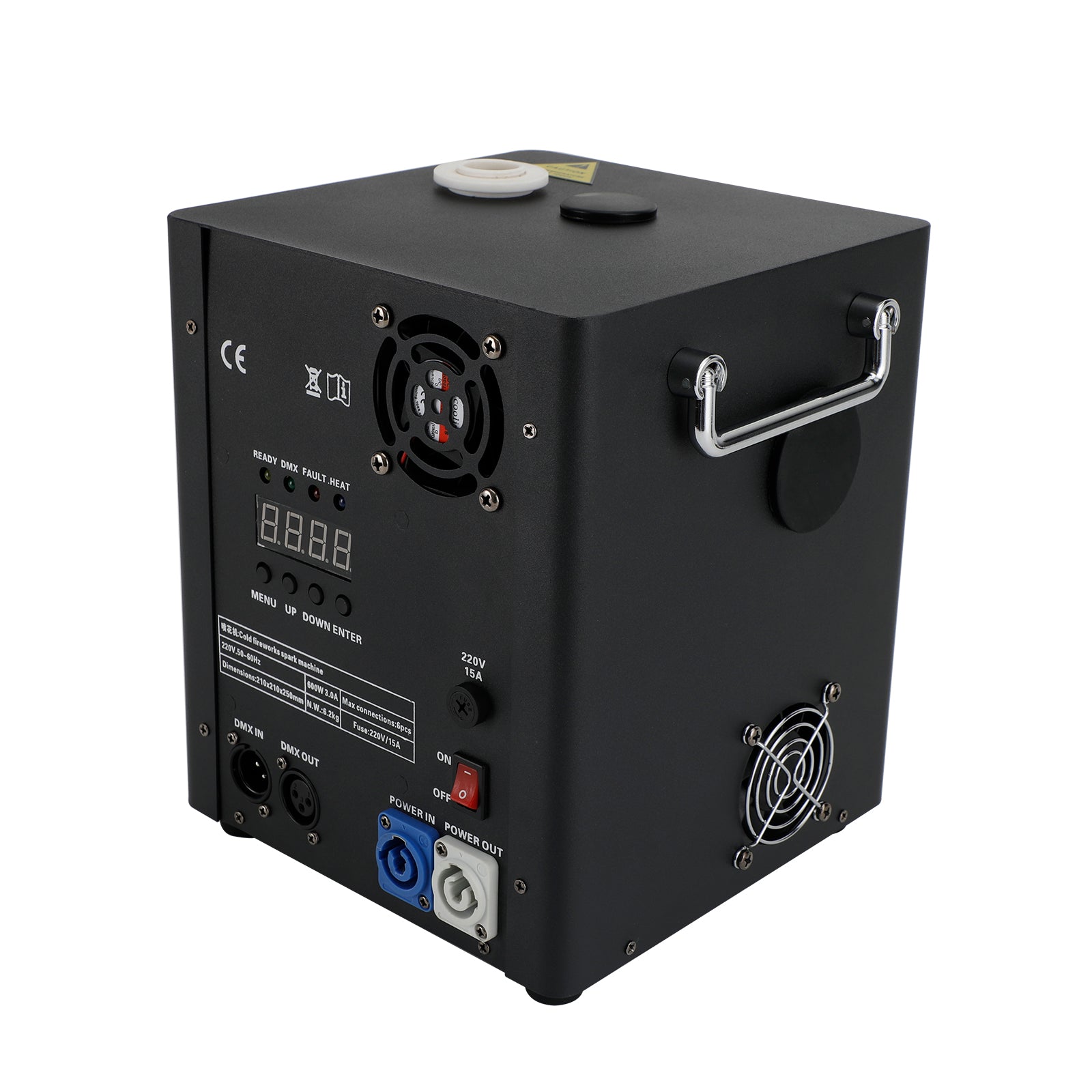 700W Large Cold Spark Firework Machine DMX Stage DJ Event Party With Remote