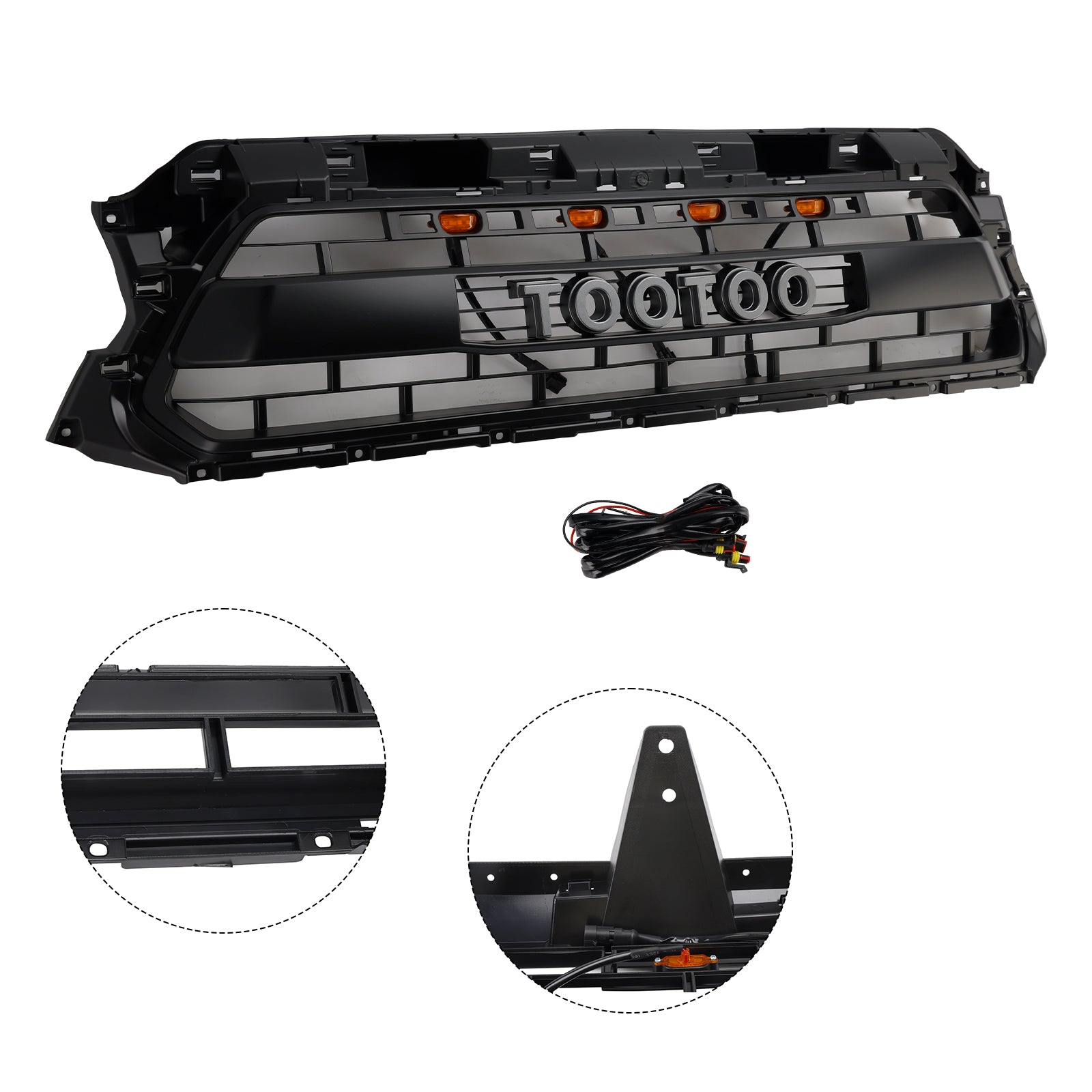 2012-2015 Toyota Tacoma TRD PRO Front Honeycomb Grill Grille PTR54-35150