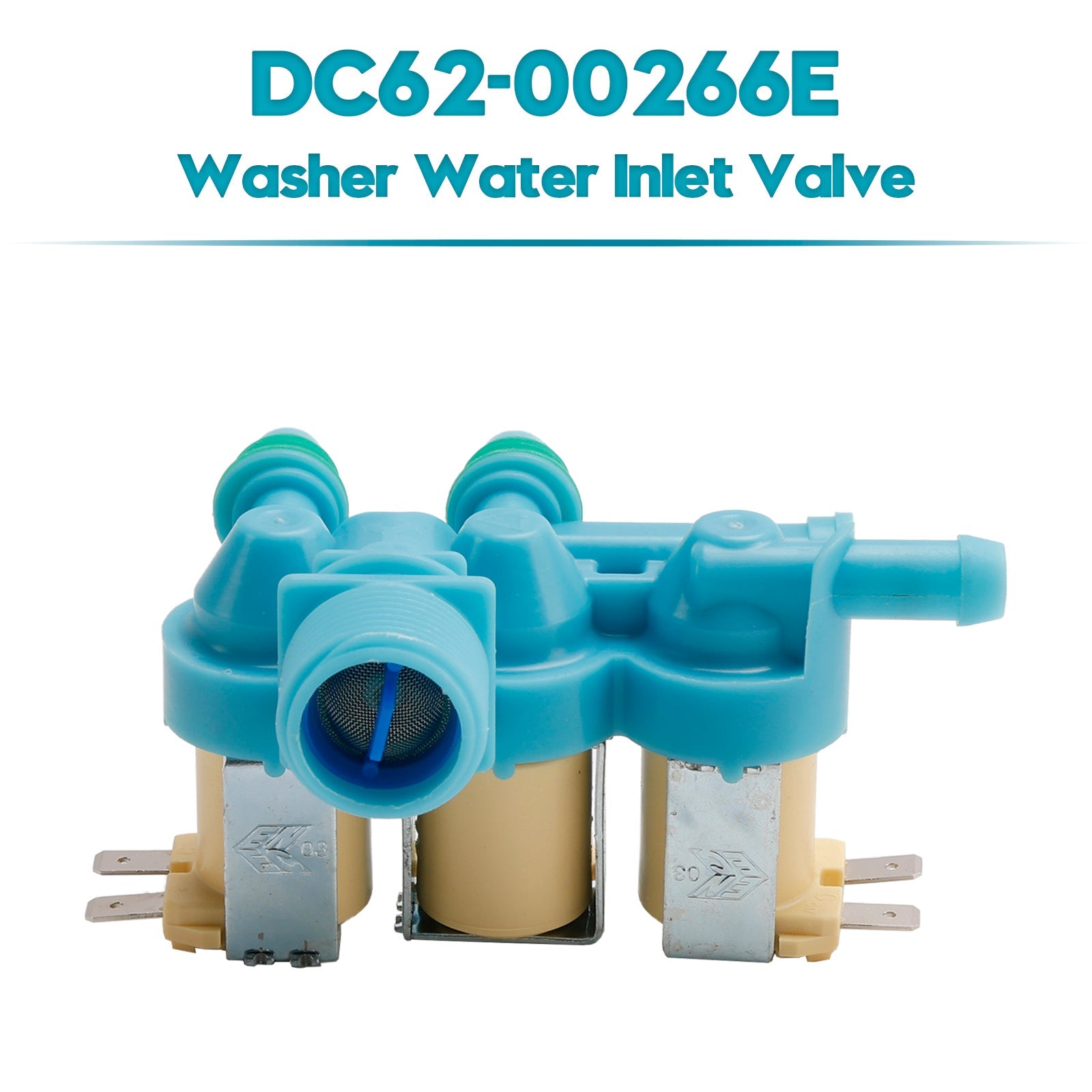 DC62-00266E Washer Water Inlet Valve for Samsung Washer DC62-00311G DC62-00311C