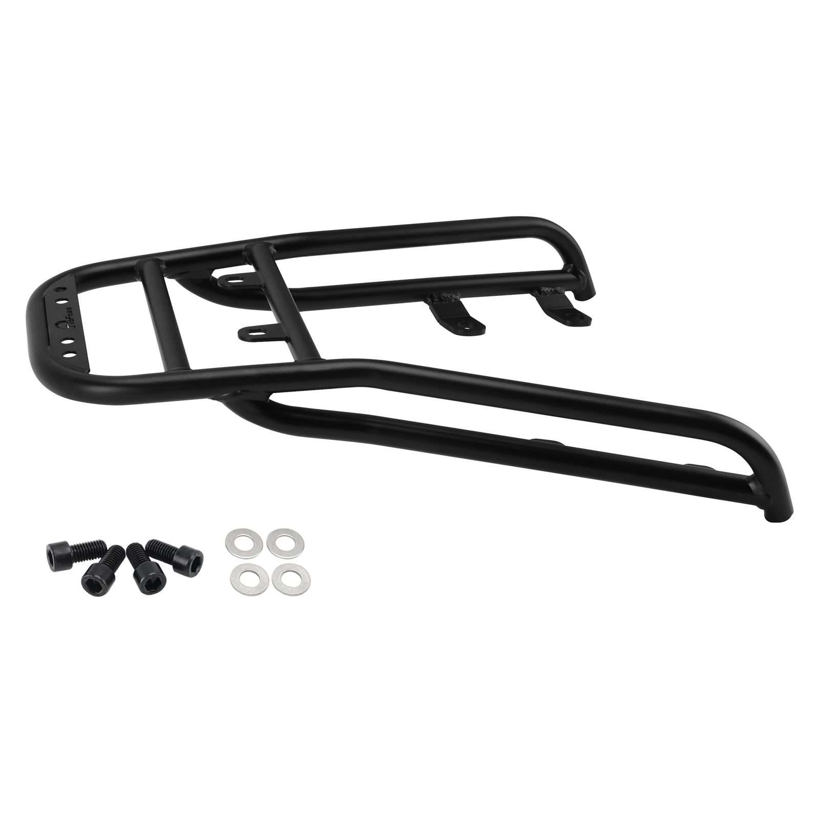 Black Rear Carrier Tube Type Luggage Rack Fit for Ducati Scrambler Icon / Desert Sled / Nightshift / Full Throttle 2024-2025