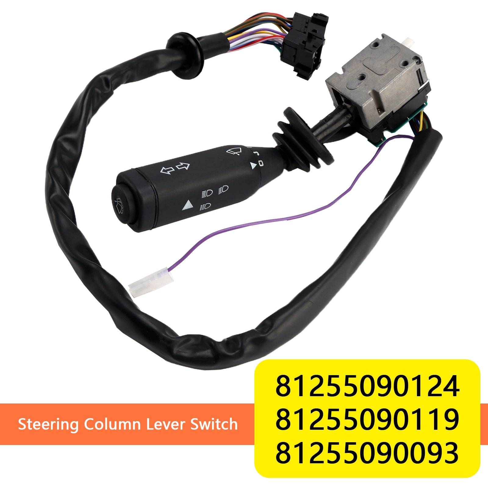 Steering Column Lever Switch for MAN 81255090124 81255090119 81255090093