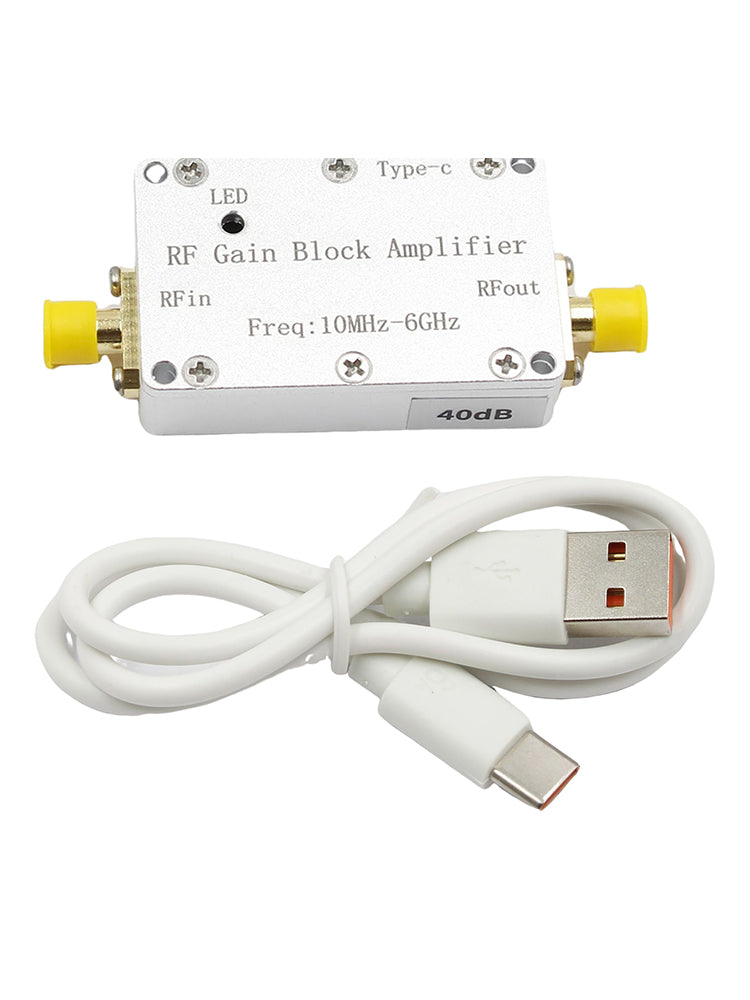 10M-6GHz RF Amplifier 10dB 20dB 30dB 40dB High Gain Driver Receiving Amplifier