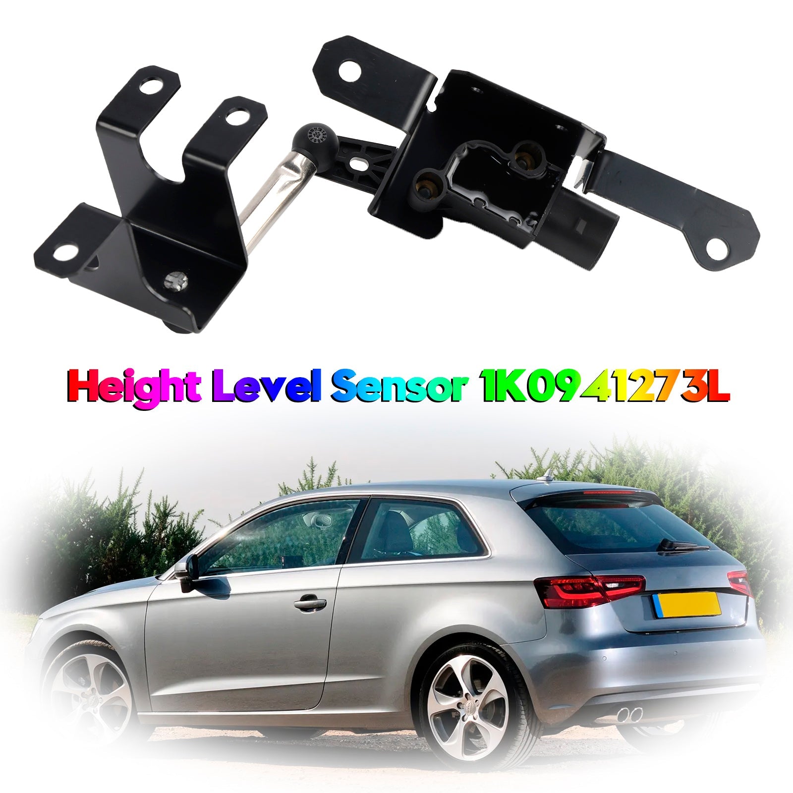 Rear Height Level Sensor 1K0941273L For VW Golf V VI Passat Tiguan Audi A3