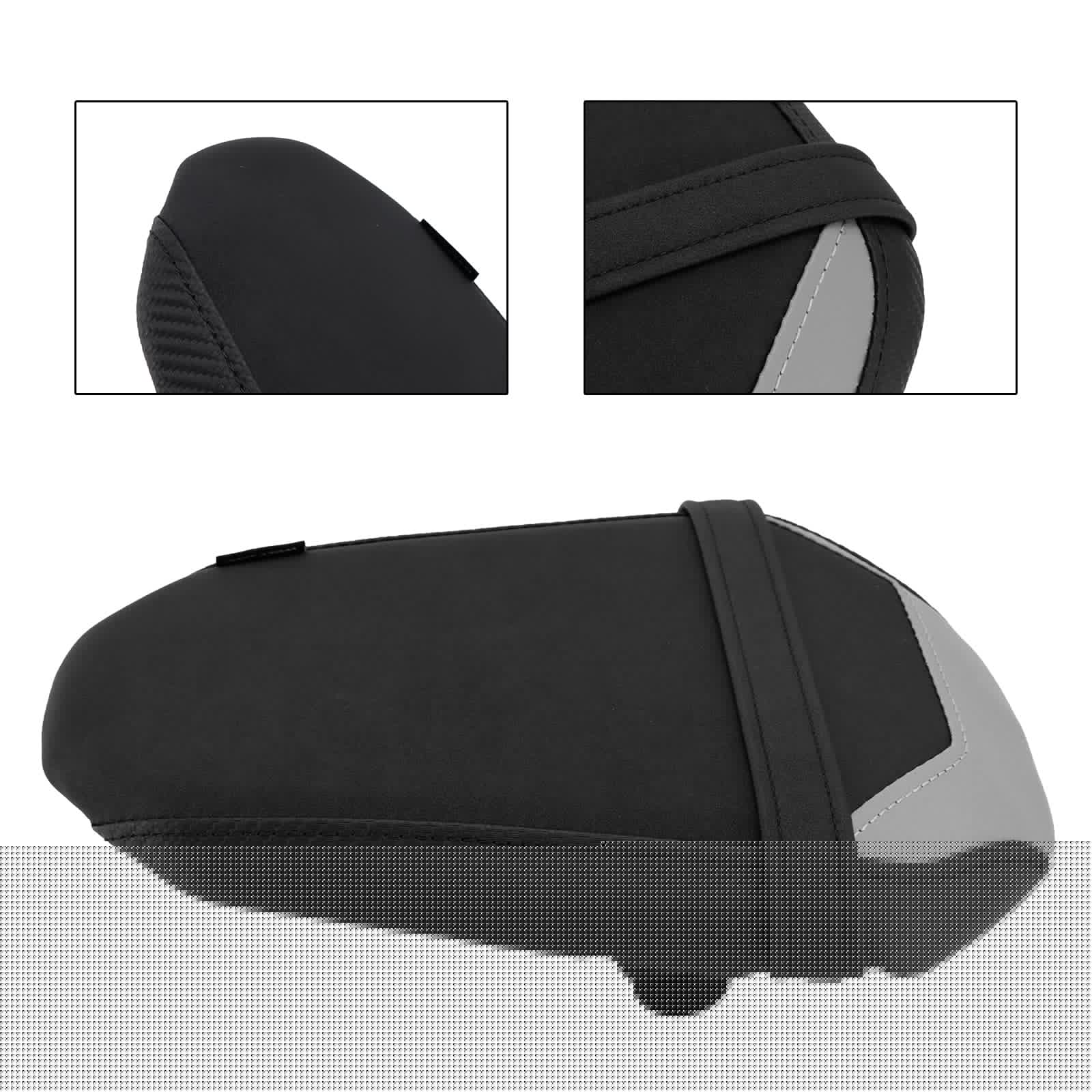2025+ Yamaha Mt-07 Fz-07 Fz 07 Rear Seat Passenger Cushion Flat Pu Black